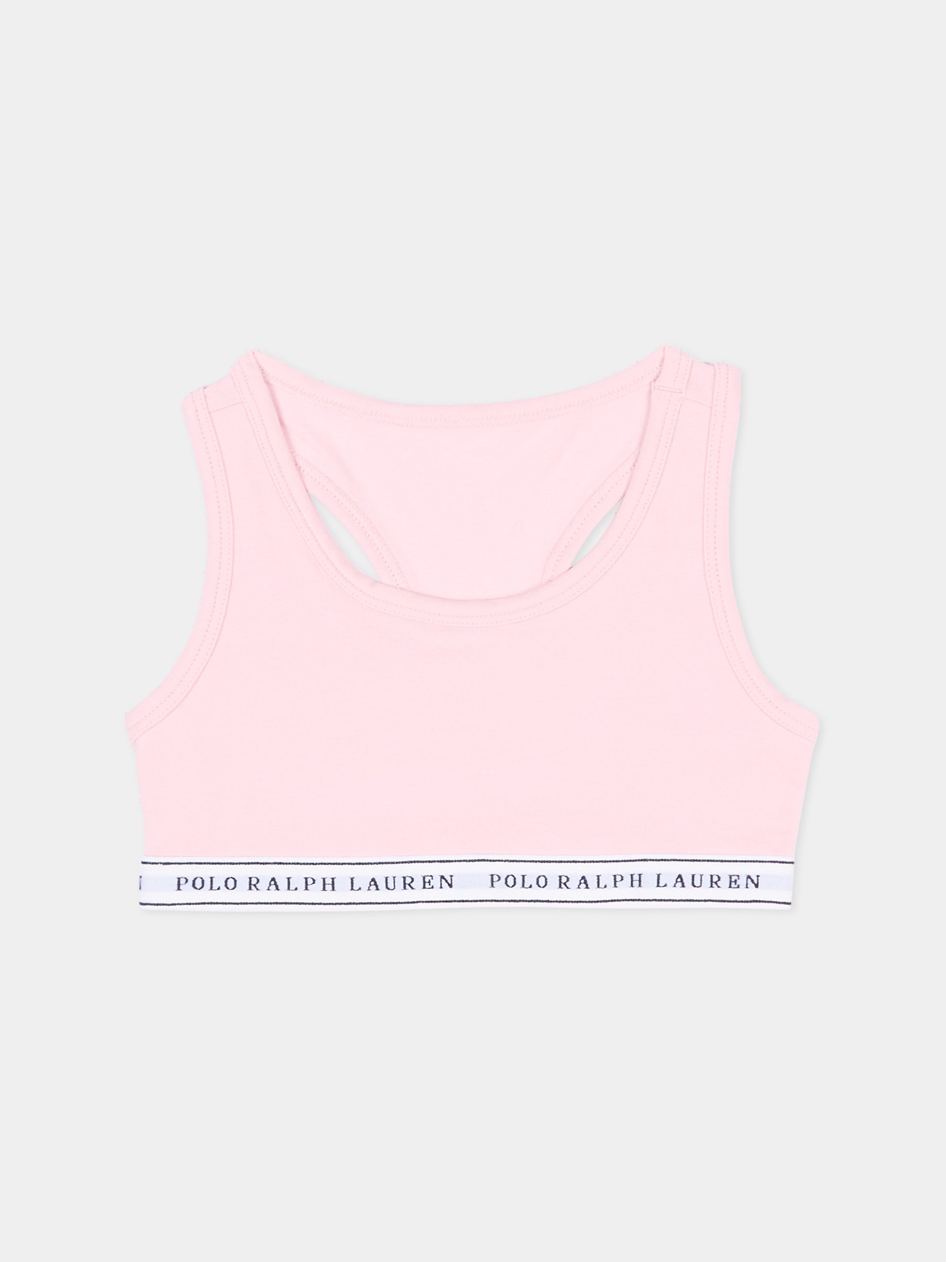 Reggiseno multicolor per bambina con logo,Ralph Lauren Kids,4P5038 001