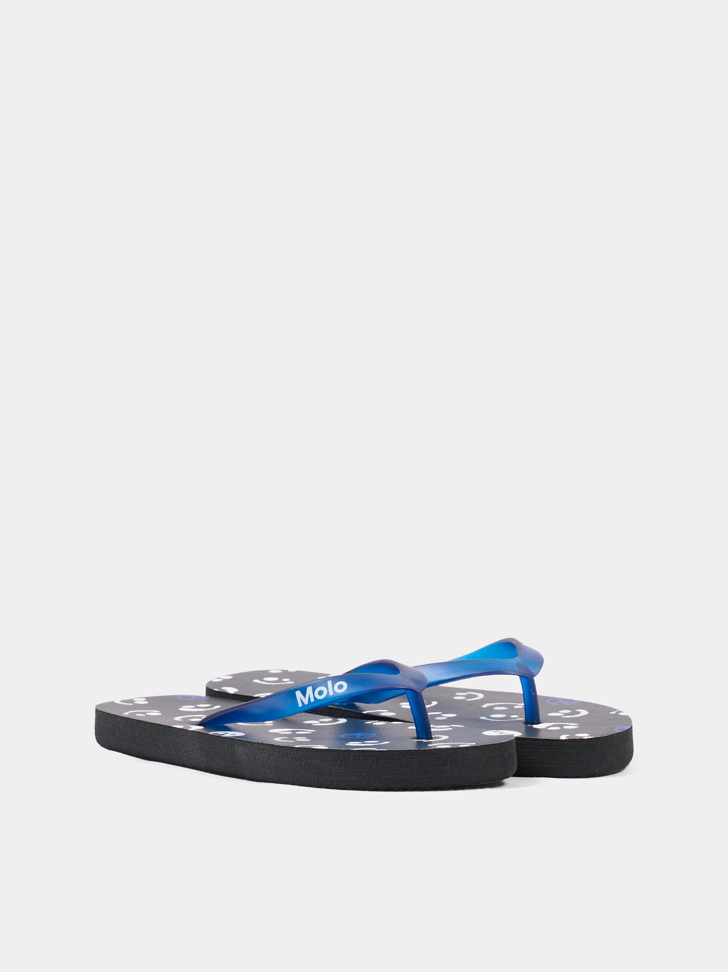 Infradito blu Zeppo per bambino,Molo,7S24U201 9003
