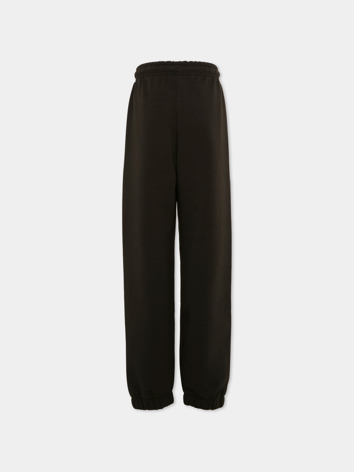 Black sports pants for Boy with logo