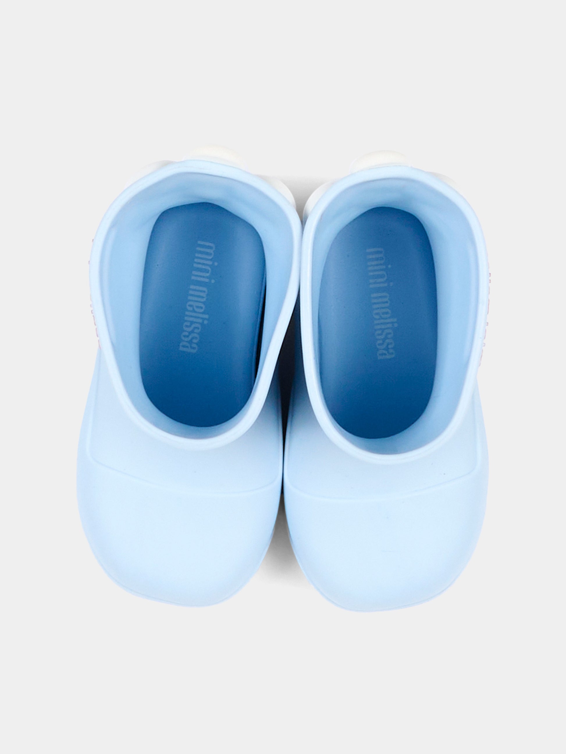 Stivali da pioggia azzurri per bambina,Mini Melissa,38061 BW306 06411