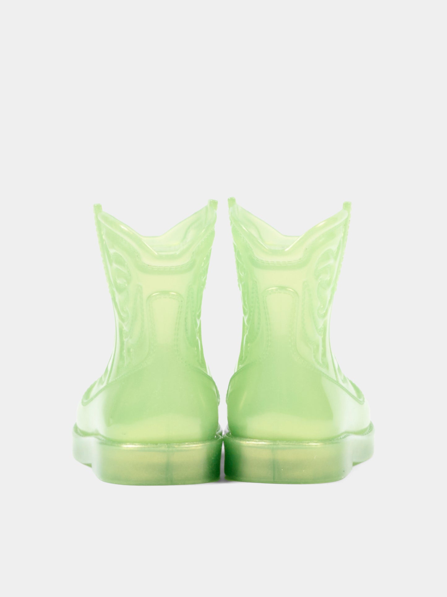 Stivali da pioggia verdi per bambina,Mini Melissa,36191 BJ550 06411