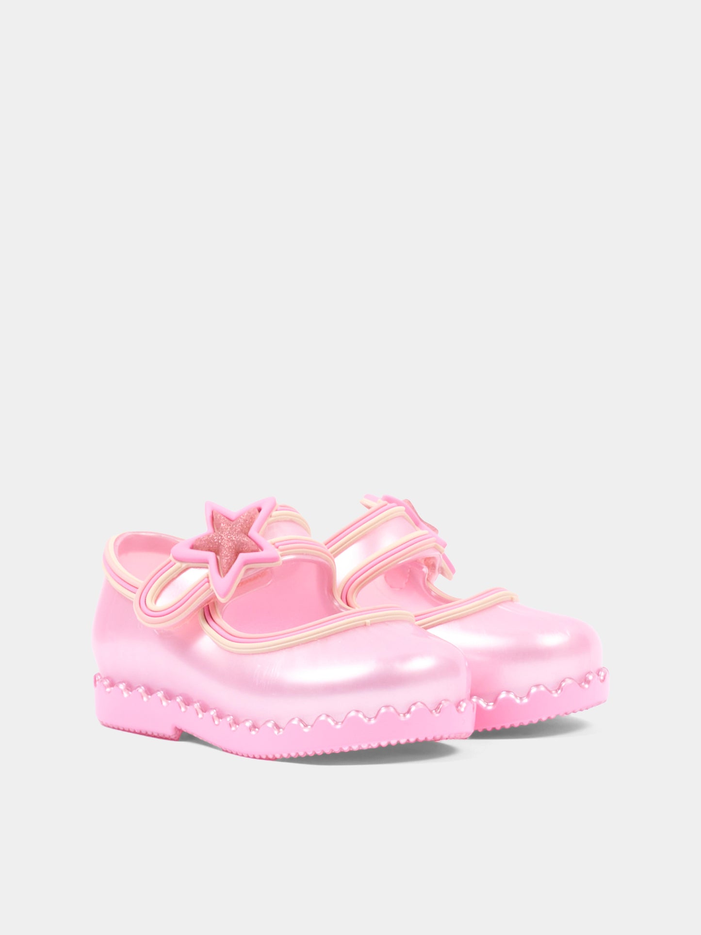 Ballerine rosa per bambina con stella,Mini Melissa,38055 BU857 06411