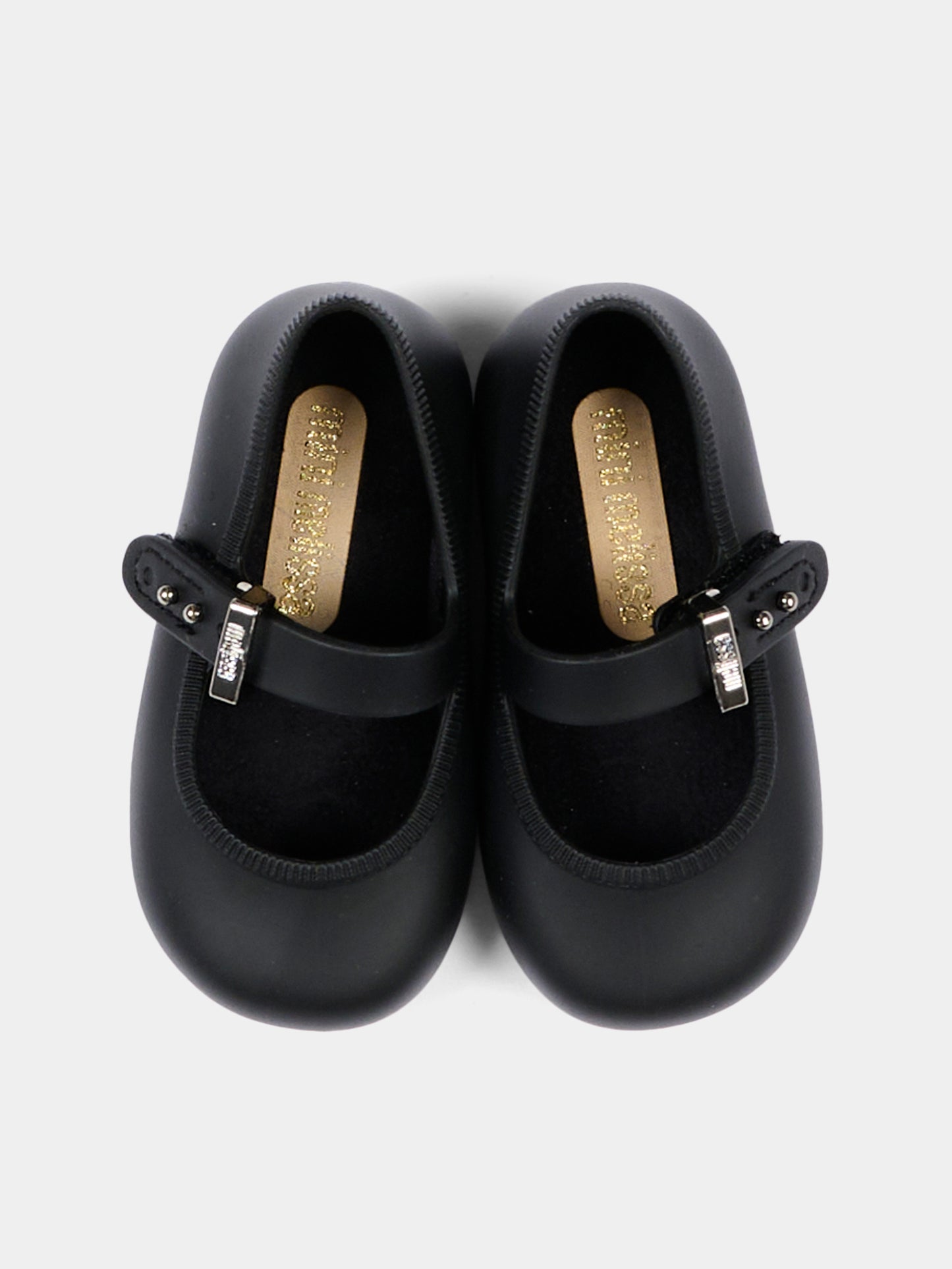 Ballerine nere per bambina Mary Jane,Mini Melissa,36240 BK635 06411