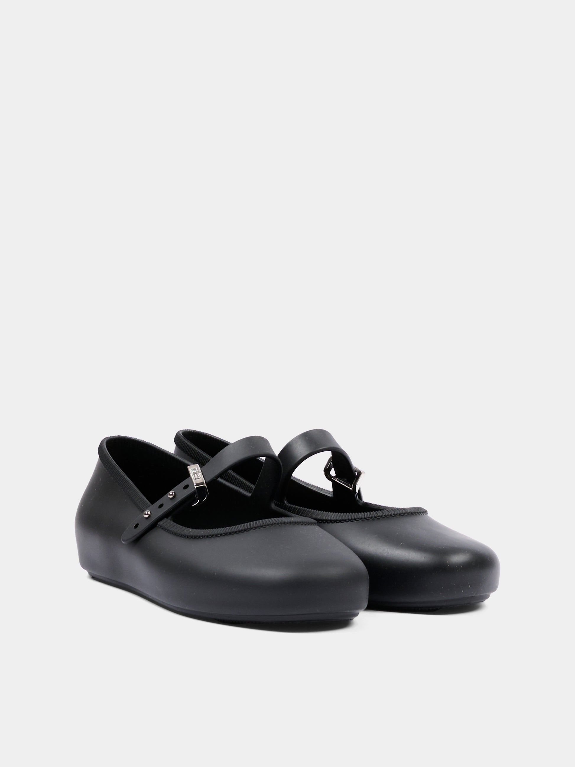 Ballerine nere per bambina Mary Jane,Mini Melissa,36244 BK634 34445
