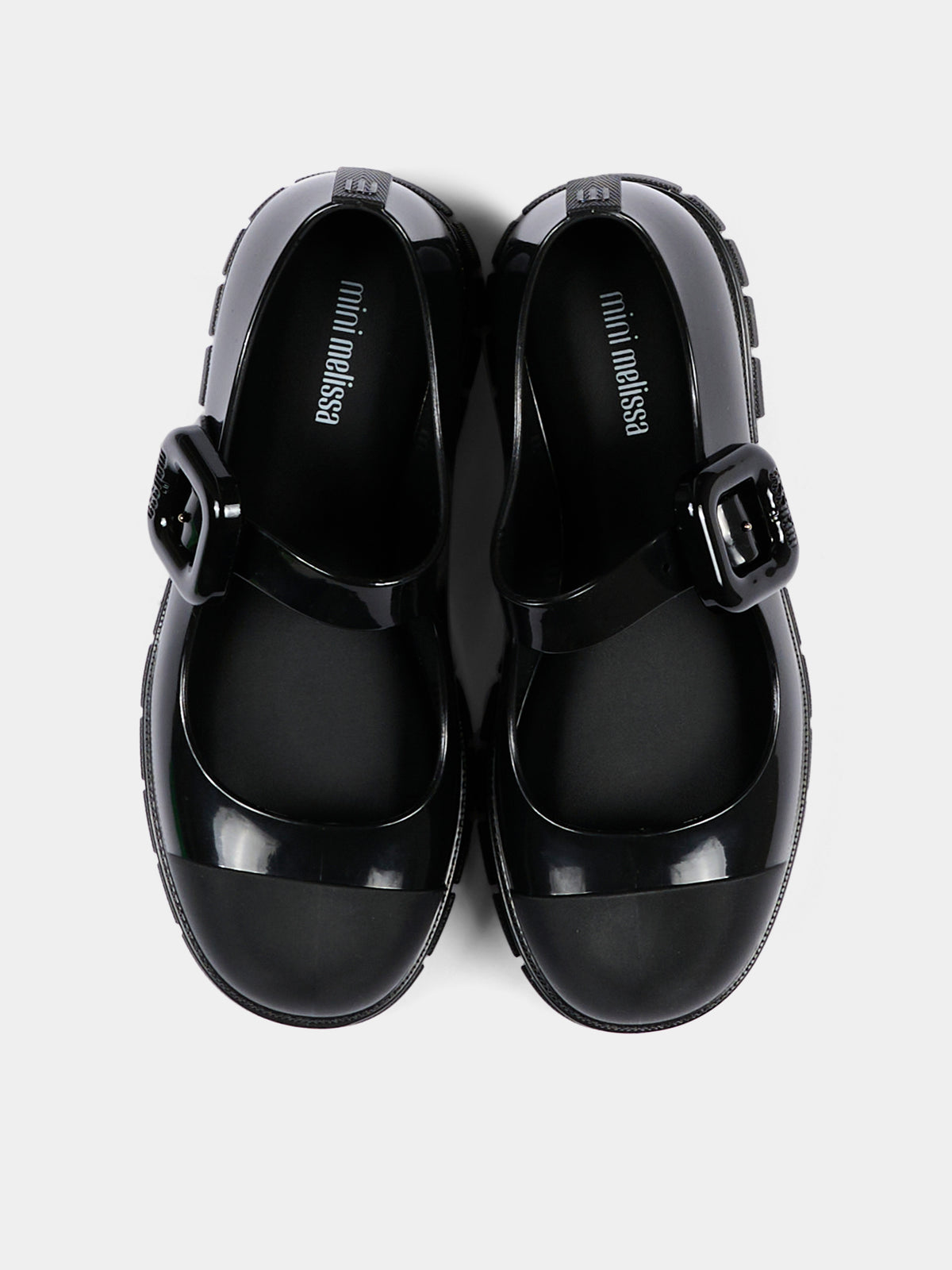 Ballerine nere per bambina Mary Jane,Mini Melissa,36108 BW428 05889