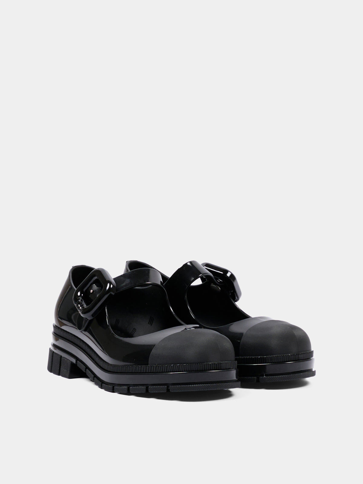 Ballerine nere per bambina Mary Jane,Mini Melissa,36108 BW428 05889