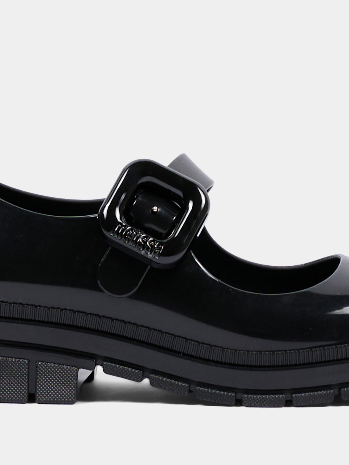 Ballerine nere per bambina Mary Jane,Mini Melissa,36108 BW428 05889