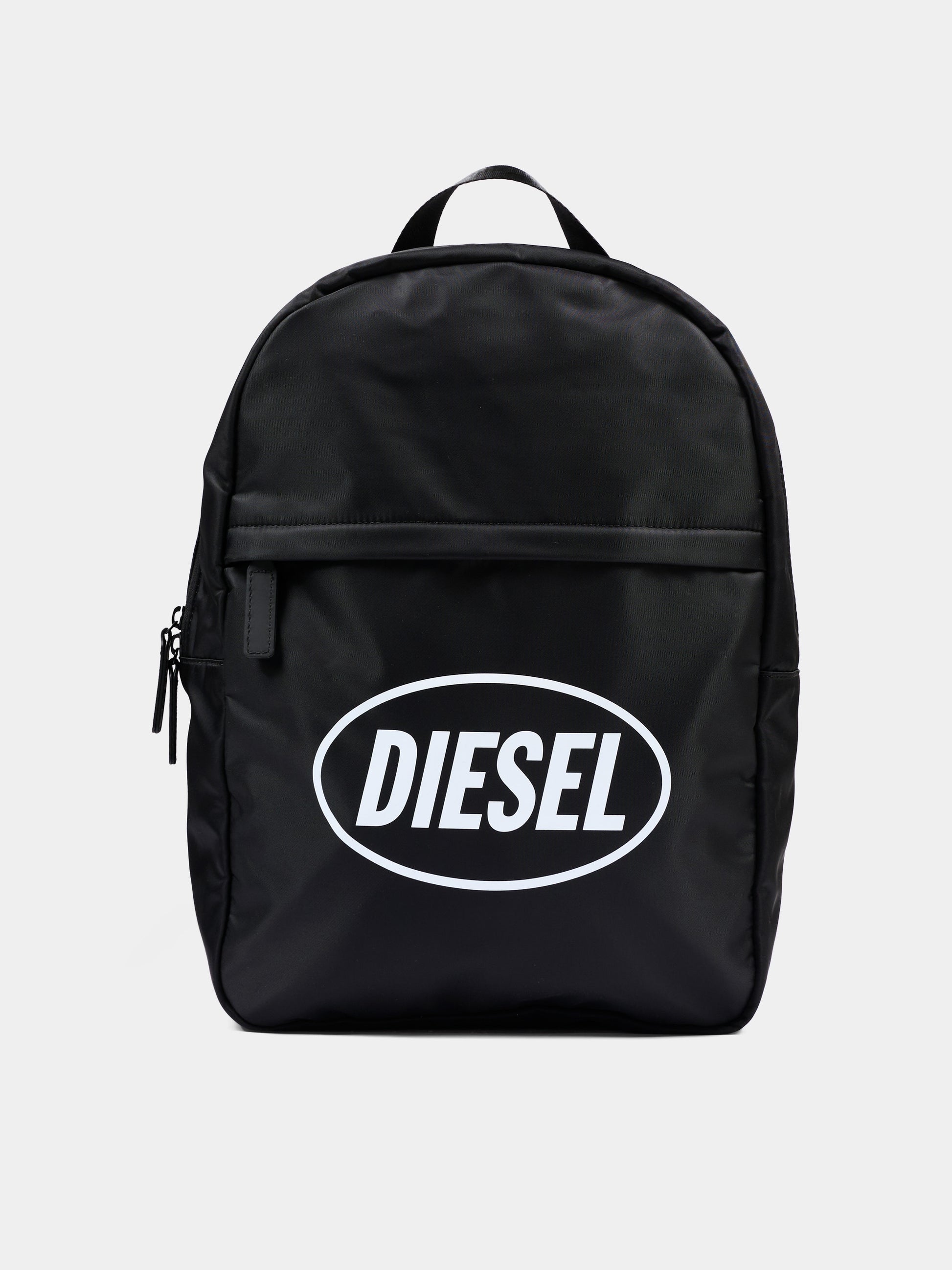 Zaino nero per bambino con logo,Diesel,J02334 KXBEW K900
