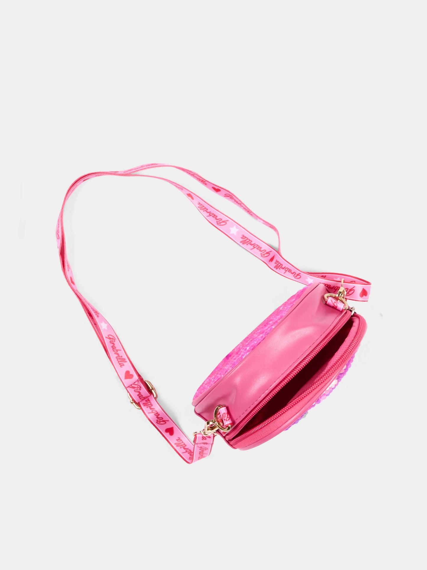 Borsa rosa per bambina con cuore,Girabrilla,19090
