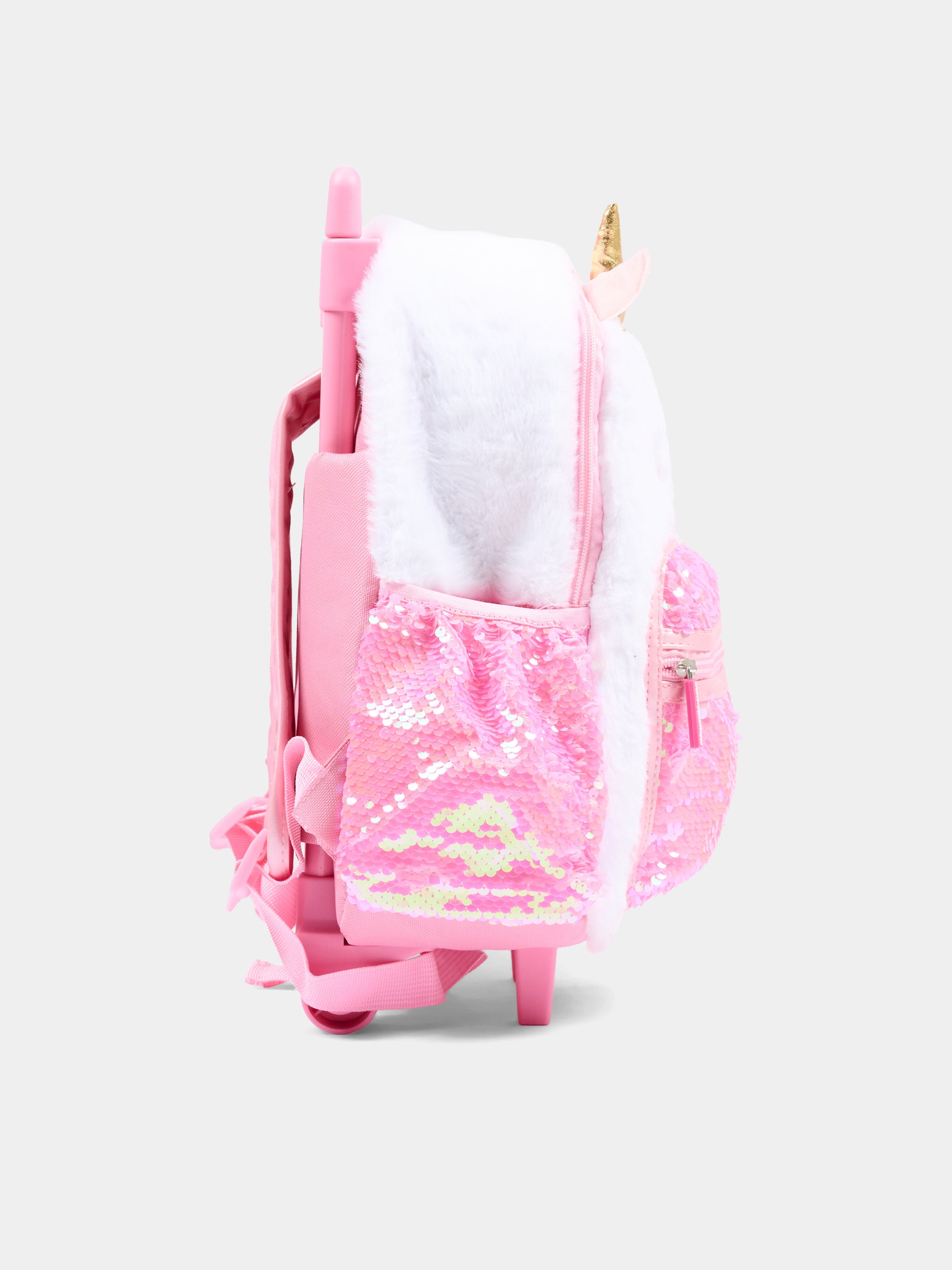 Zaino bianco per bambina con unicorno,Girabrilla,16040