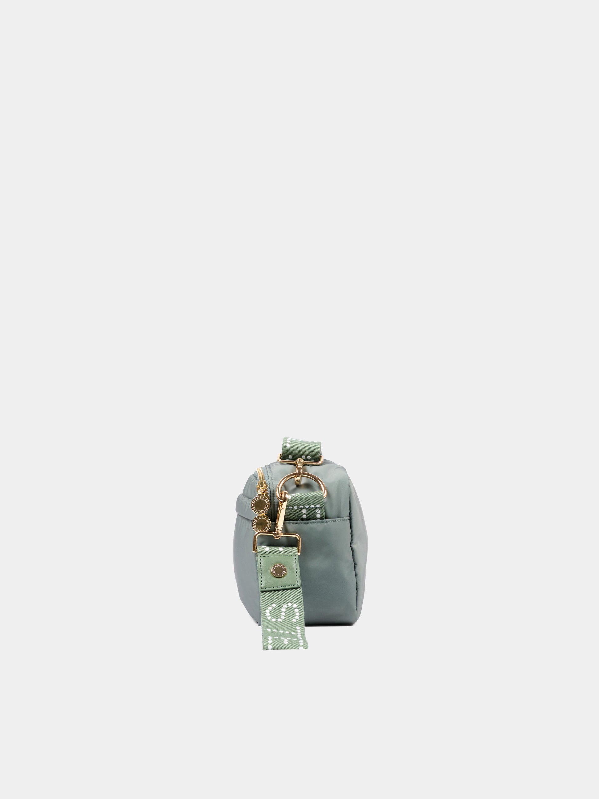 Borsa verde per bambina con logo,Stella Mccartney Kids,TX0558 Z0537 760
