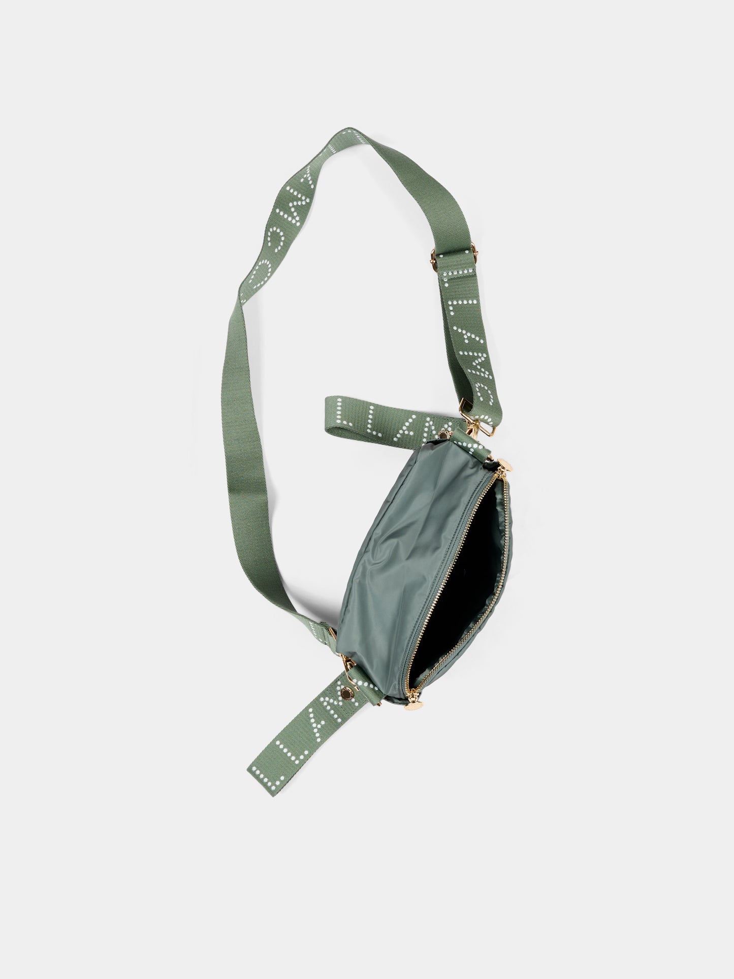 Borsa verde per bambina con logo,Stella Mccartney Kids,TX0558 Z0537 760