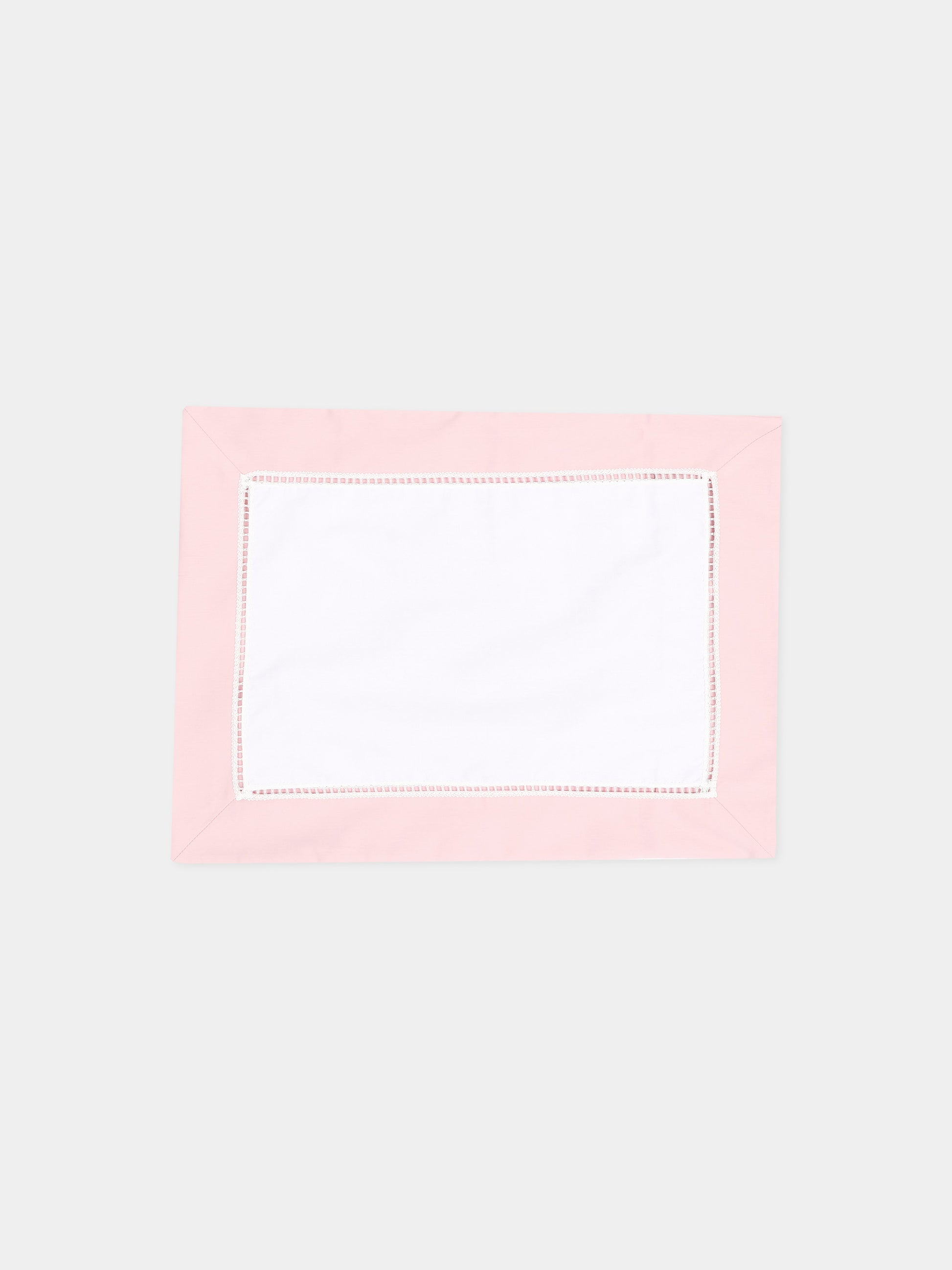 Lenzuola rosa per neonata con ricamo,Etro,GU0550 P0426 505