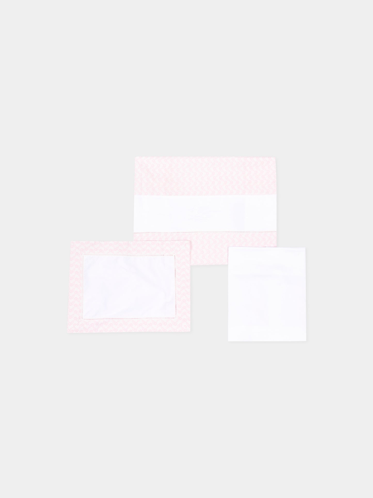 Lenzuola rosa per neonata con Pegaso,Etro,GU0670 P0425 505RS
