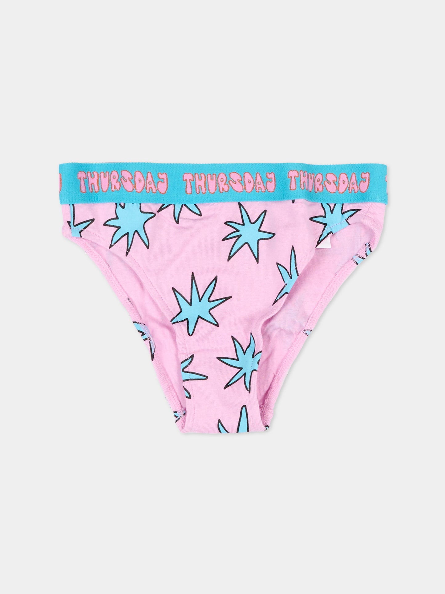 Slip multicolor per bambina con stelle,Stella Mccartney Kids,TV0A49 Z2313 999MC