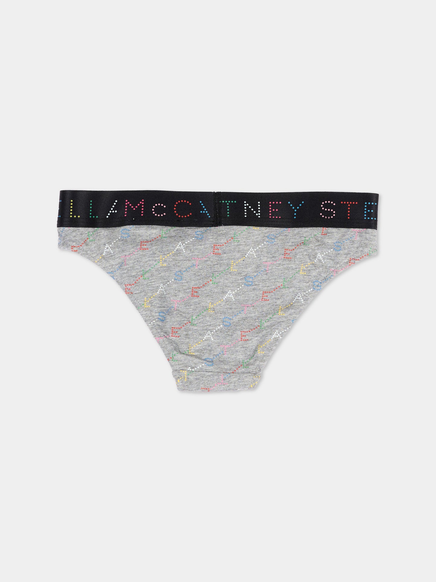 Slip multicolor per bambina con logo,Stella Mccartney Kids,TV0A79 Z2314 999MC