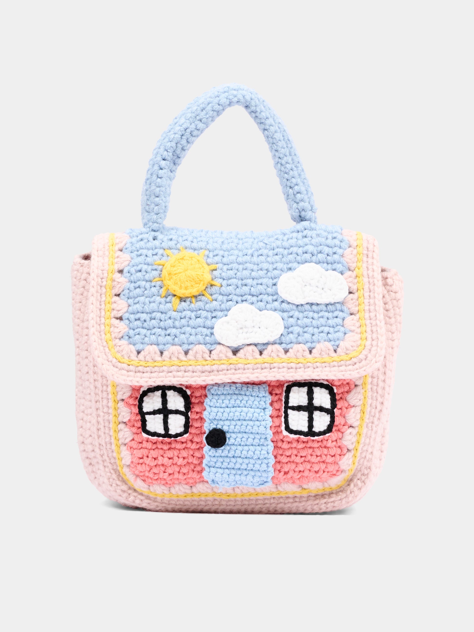 Borsa multicolor casetta per bambina,Stella Mccartney Kids,TV0B18 Z2428 999