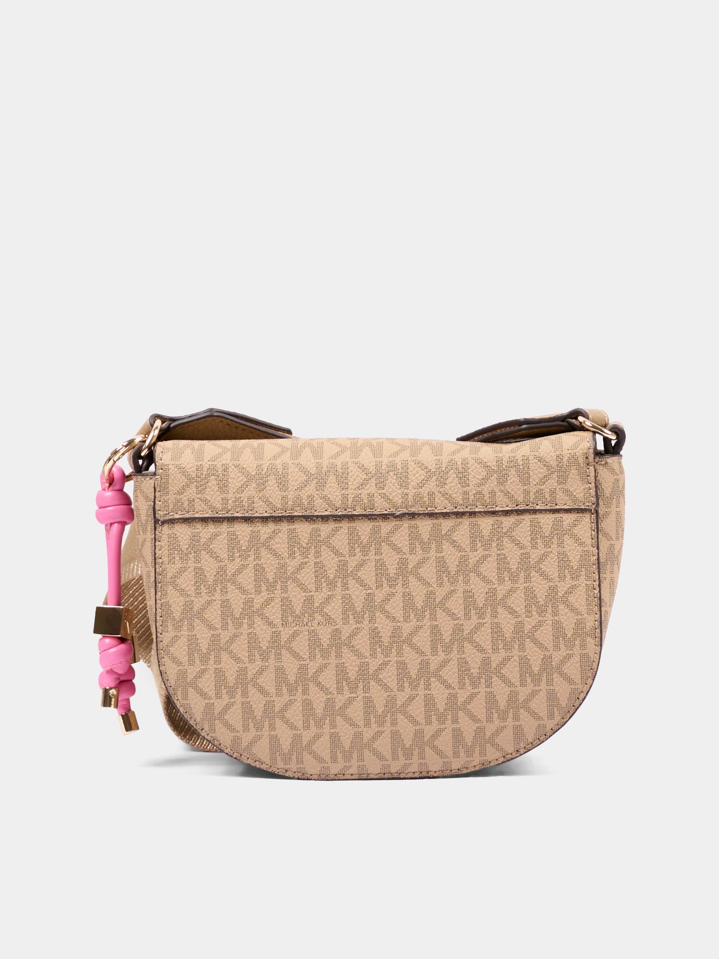 Borsa casual beige per bambina con logo,Michael Kors,R30632 215