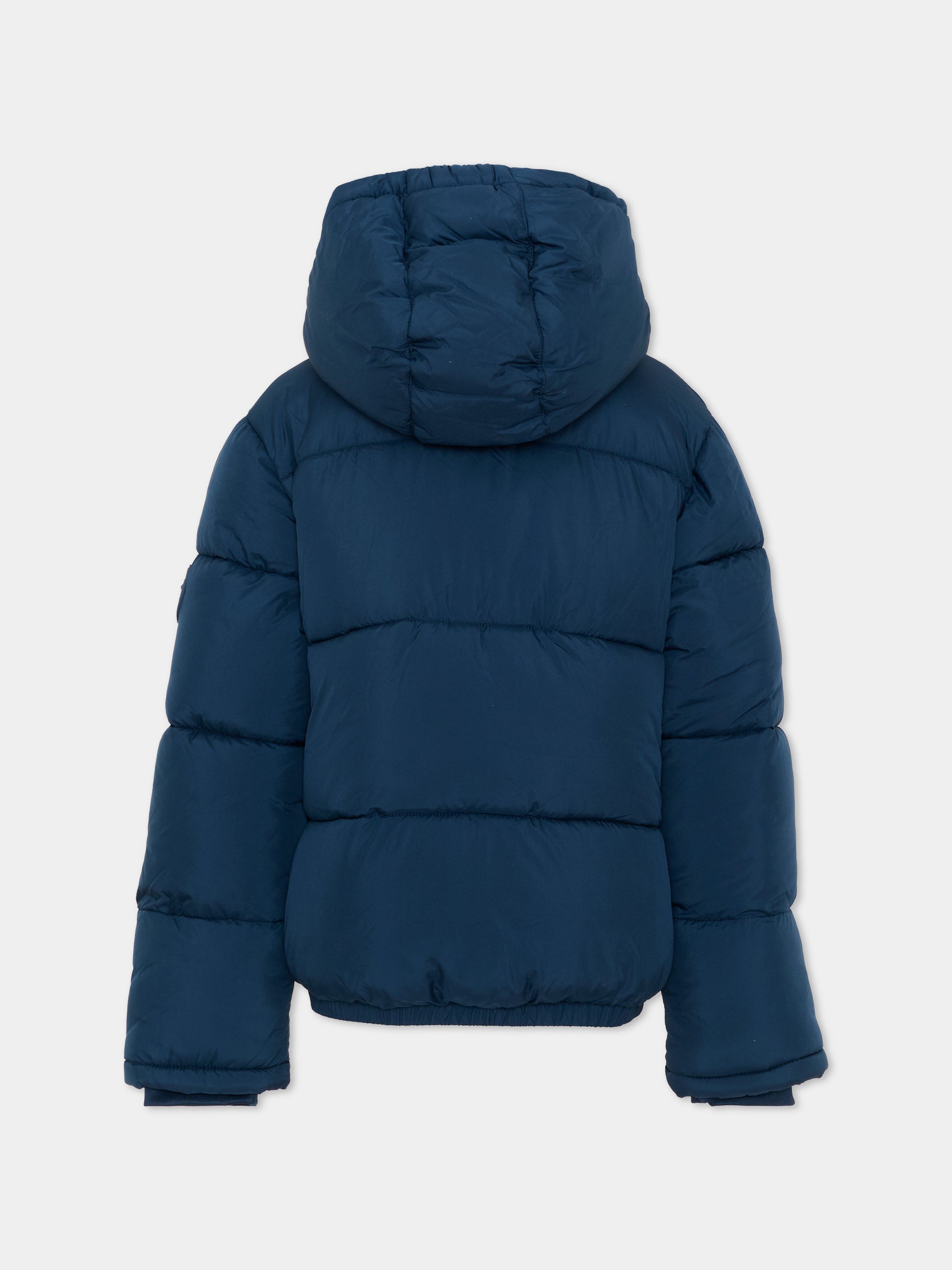 Piumini blu per bambino con logo,Levi's Kids,9EN633 UF3