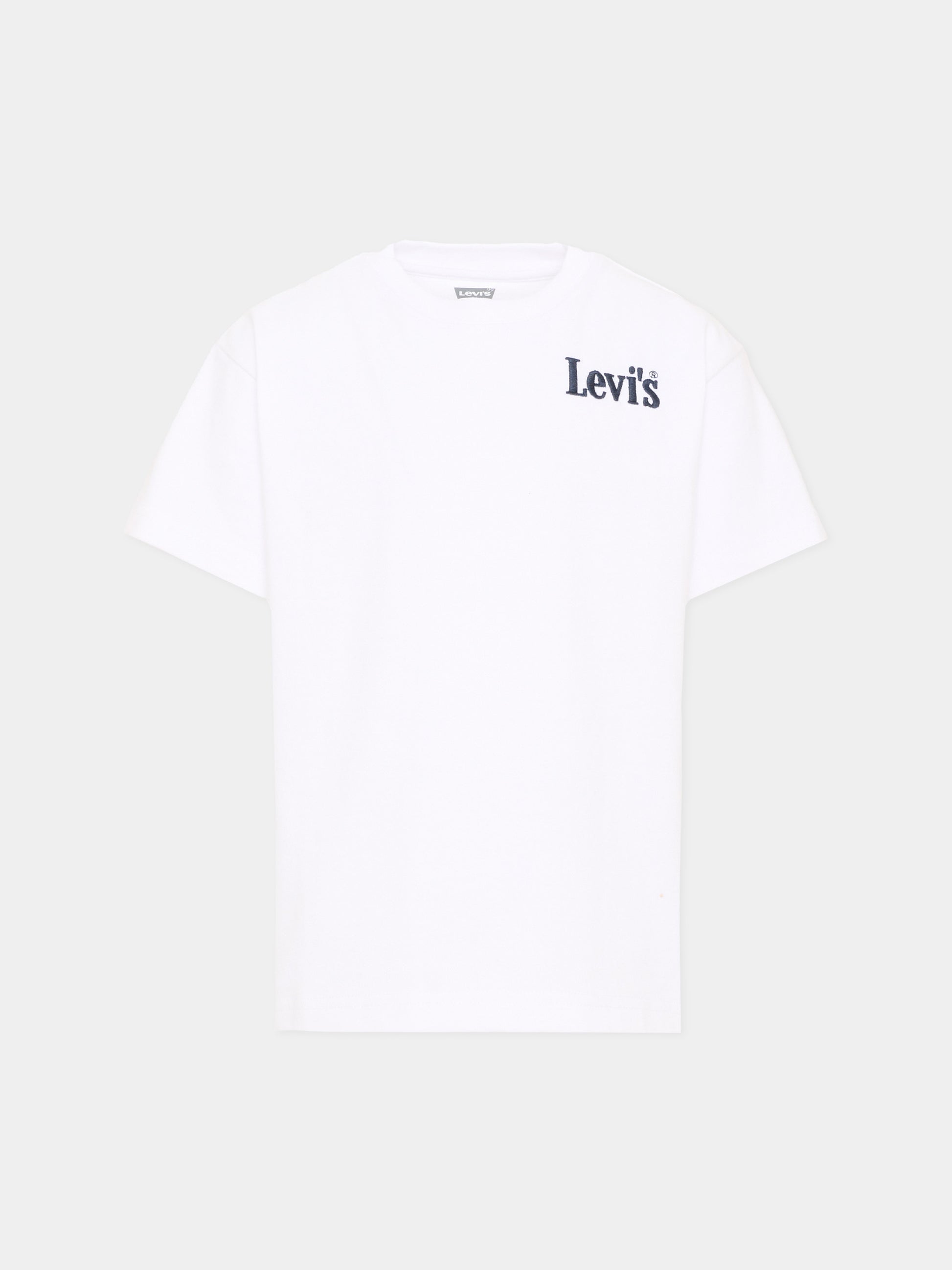T-shirt a manica corta bianca con logo,Levi's Kids,8EP758 W1T