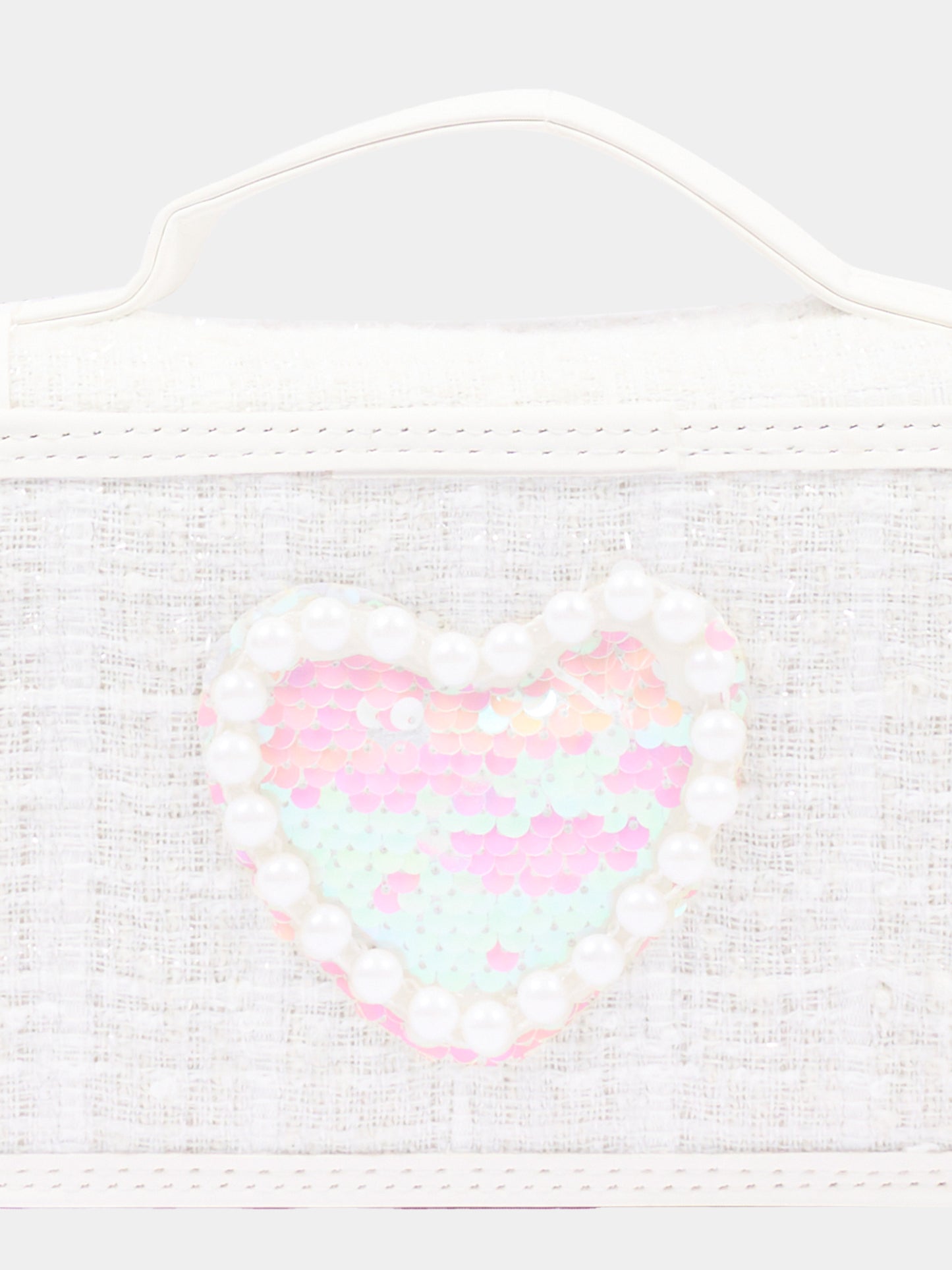 Astuccio bianco per bambina con cuore,Girabrilla,19085 19088