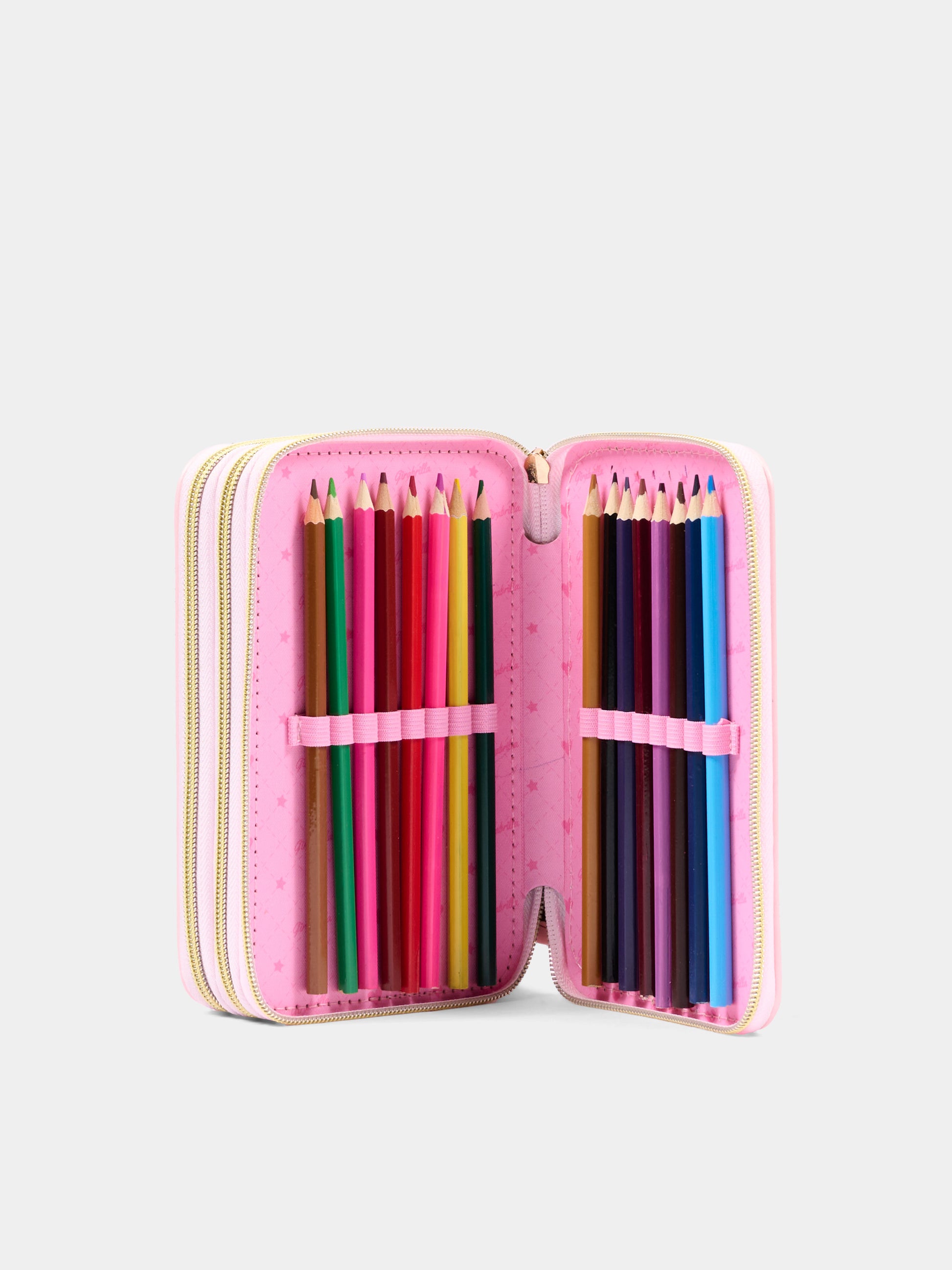 Astuccio fucsia per bambina con cuore,Girabrilla,19085 19086