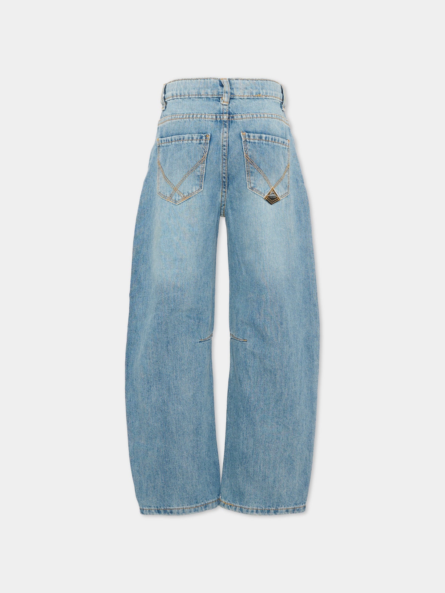 Pantalone denim per bambina,Roy Roger's Kids,RG179 0 7028