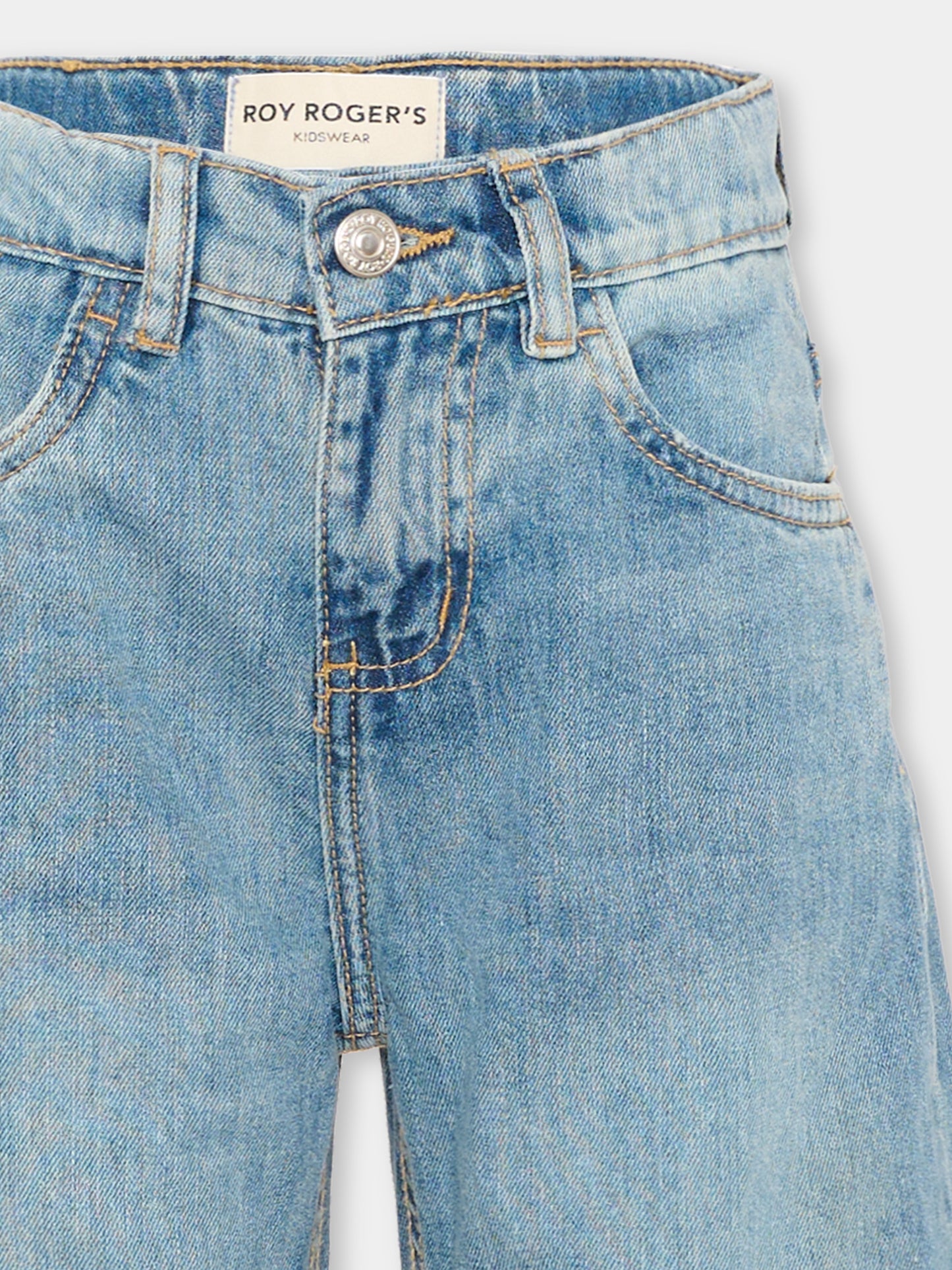 Pantalone denim per bambina,Roy Roger's Kids,RG179 0 7028