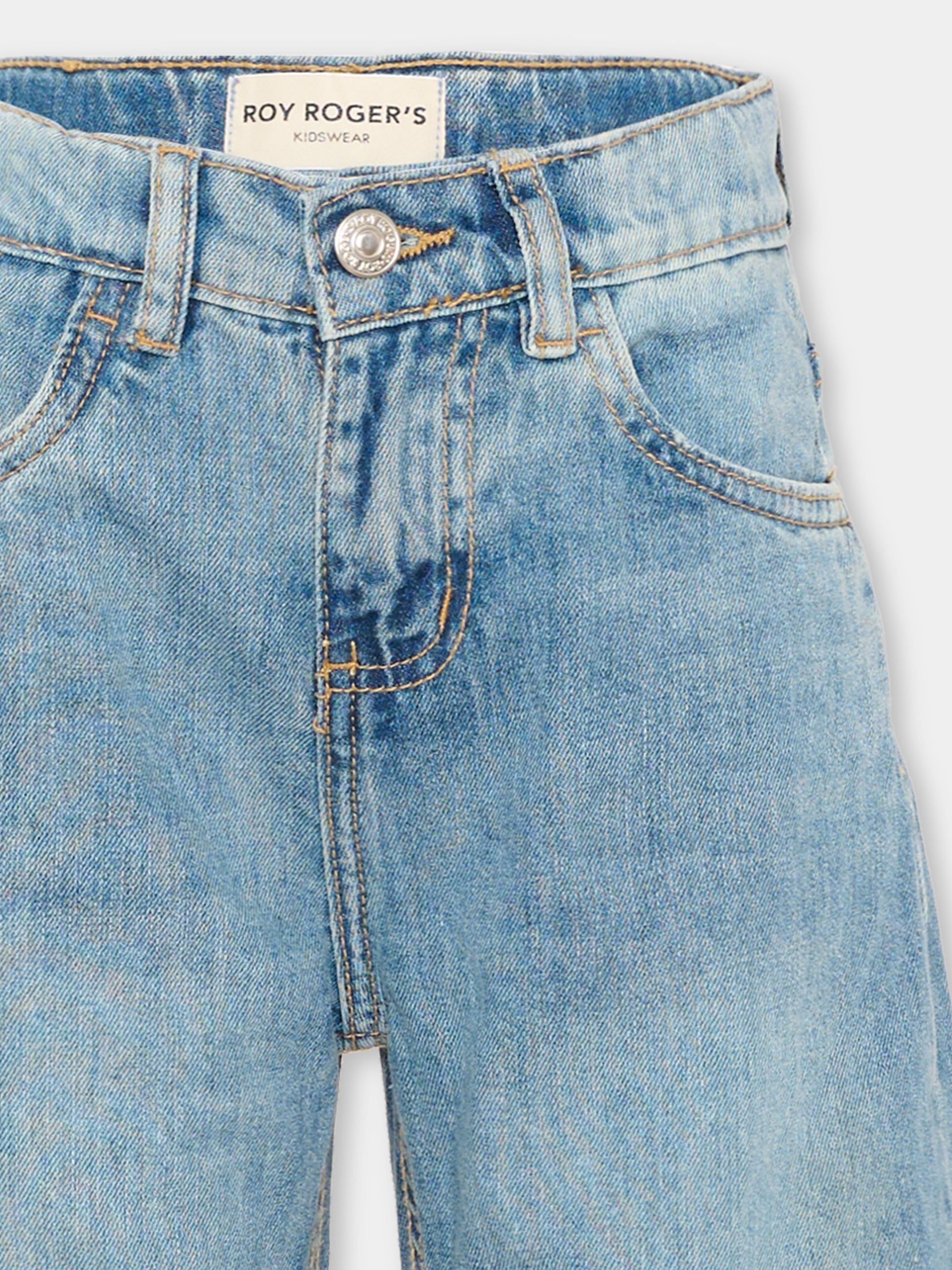 Pantalone denim per bambina,Roy Roger's Kids,RG179 0 7028