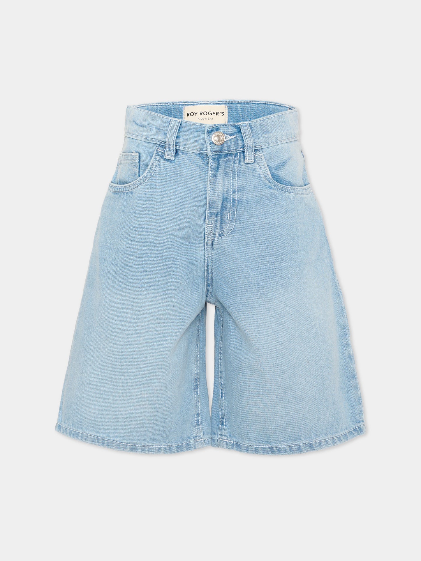 Shorts denim per bambina,Roy Roger's Kids,RG180 0 7029