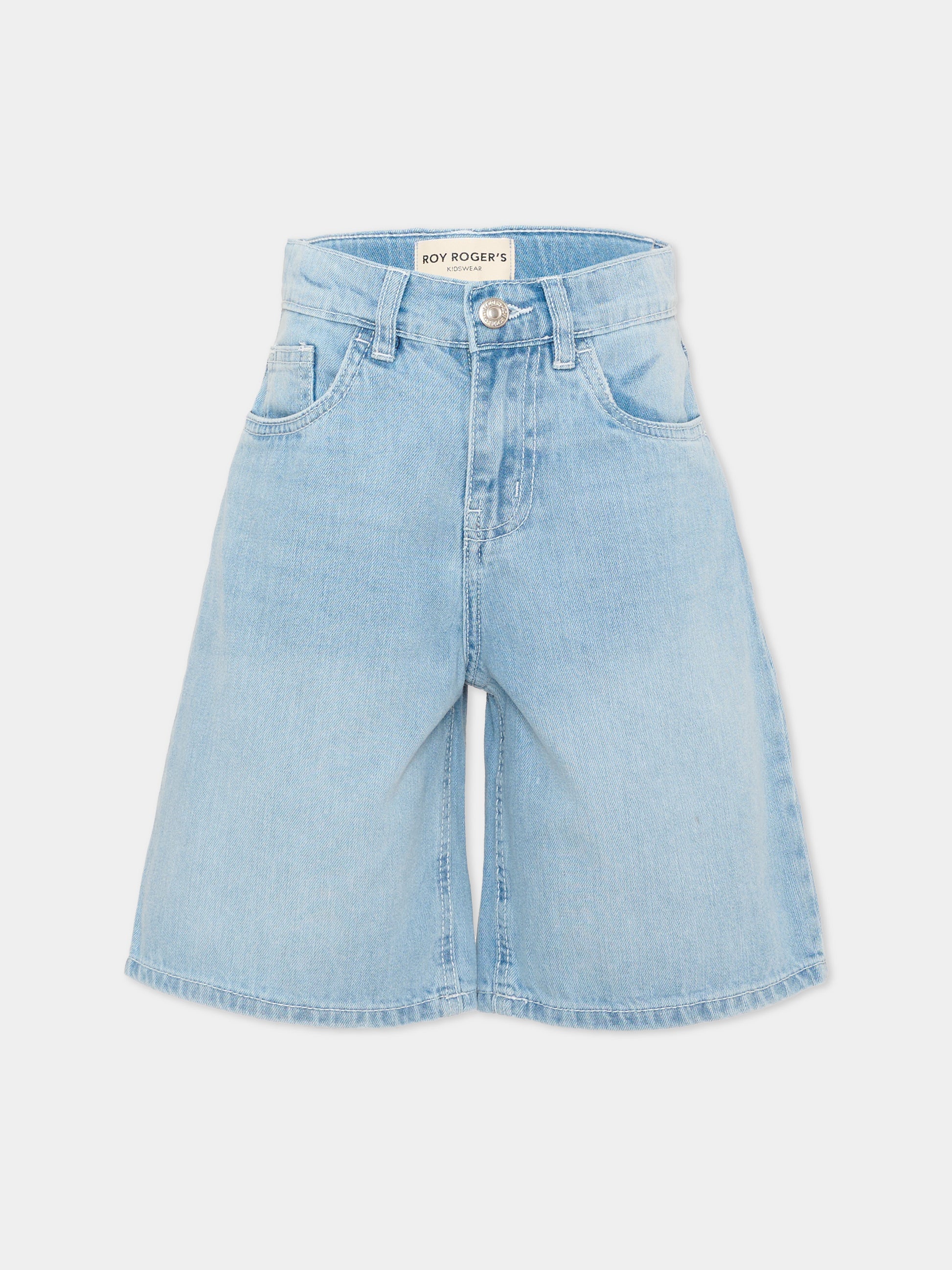 Shorts denim per bambina,Roy Roger's Kids,RG180 0 7029