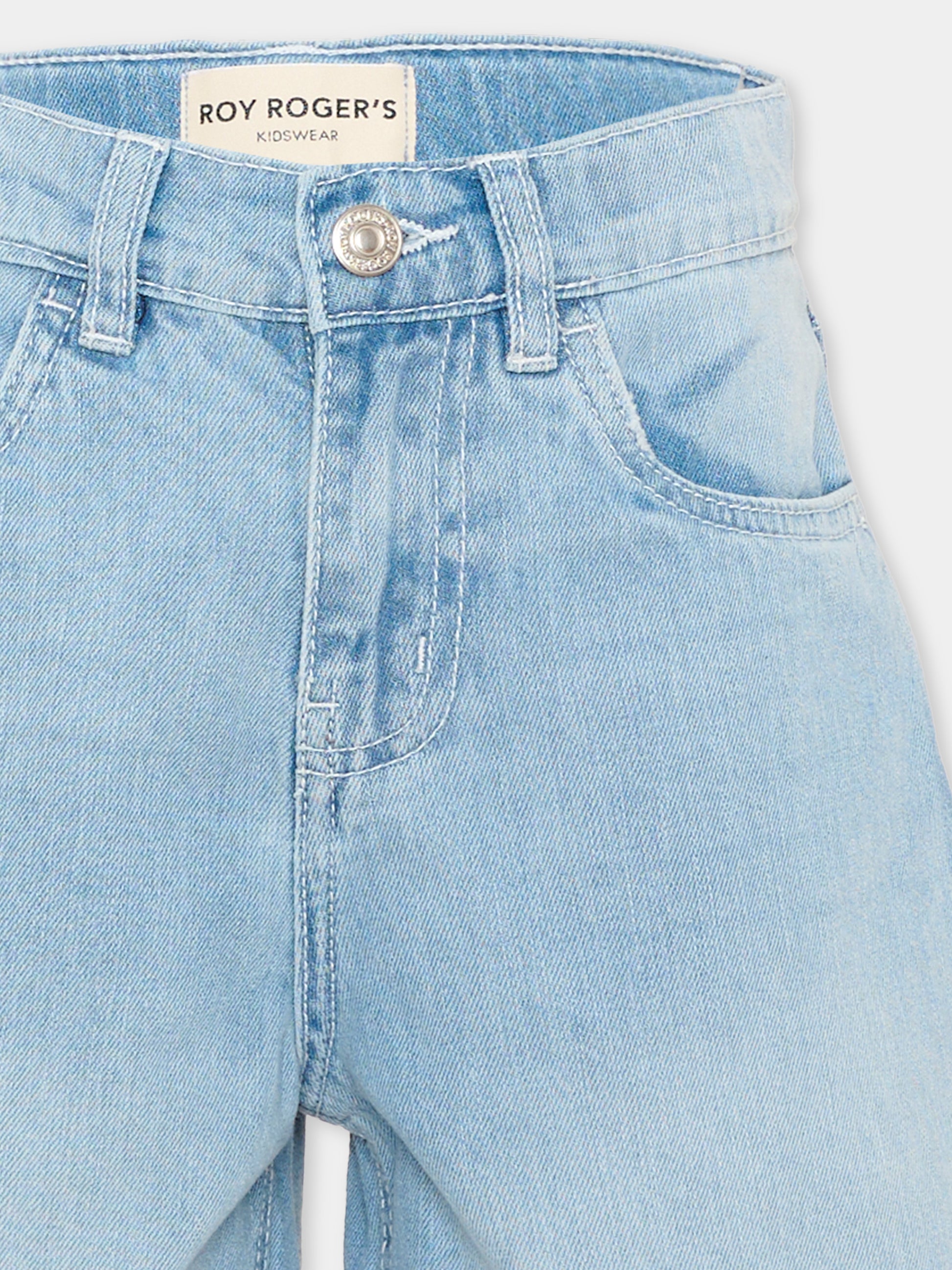 Shorts denim per bambina,Roy Roger's Kids,RG180 0 7029