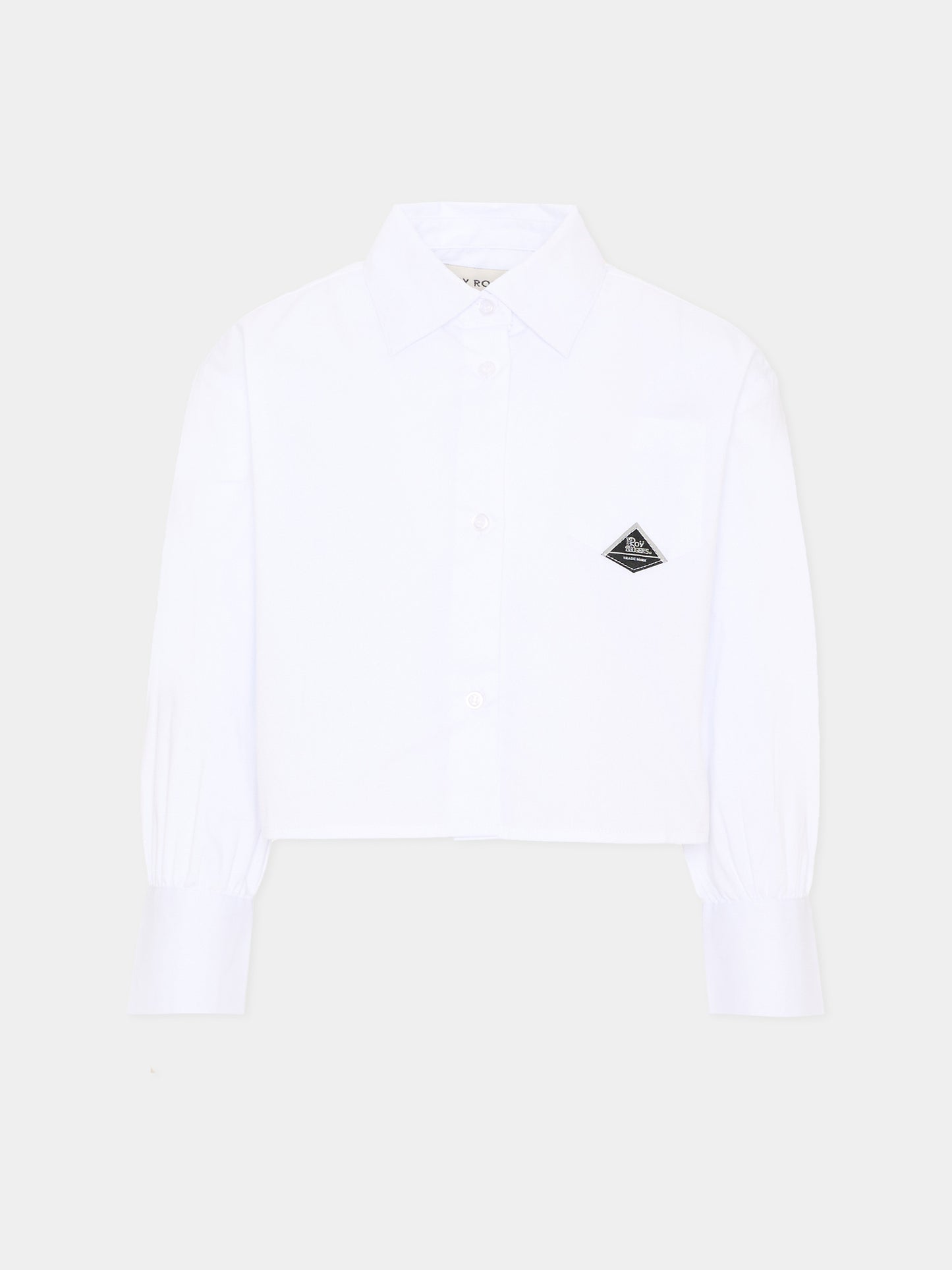 Camicia a manica lunga bianca per bambina,Roy Roger's Kids,RG195 0 113