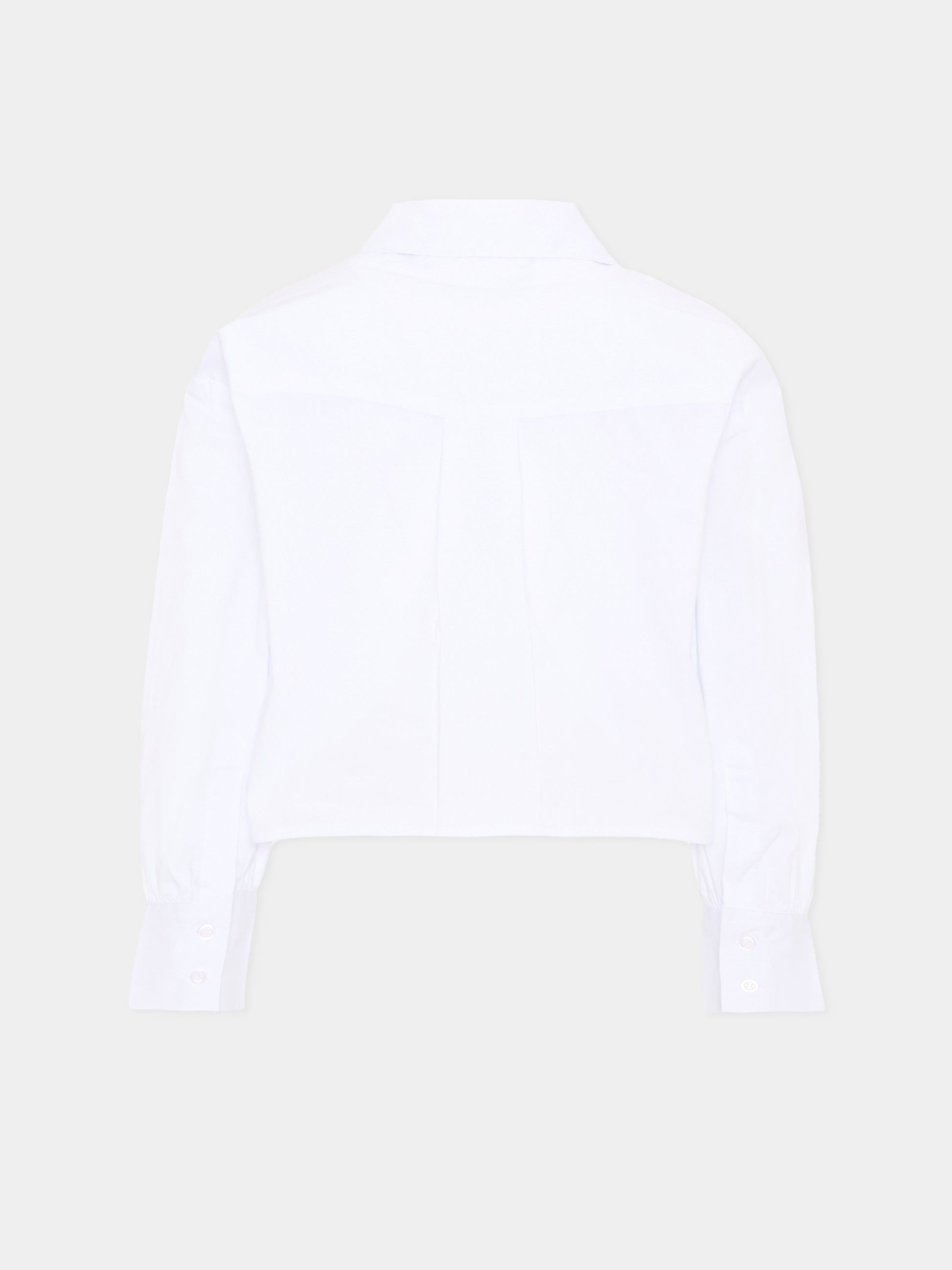 Camicia a manica lunga bianca per bambina,Roy Roger's Kids,RG195 0 113