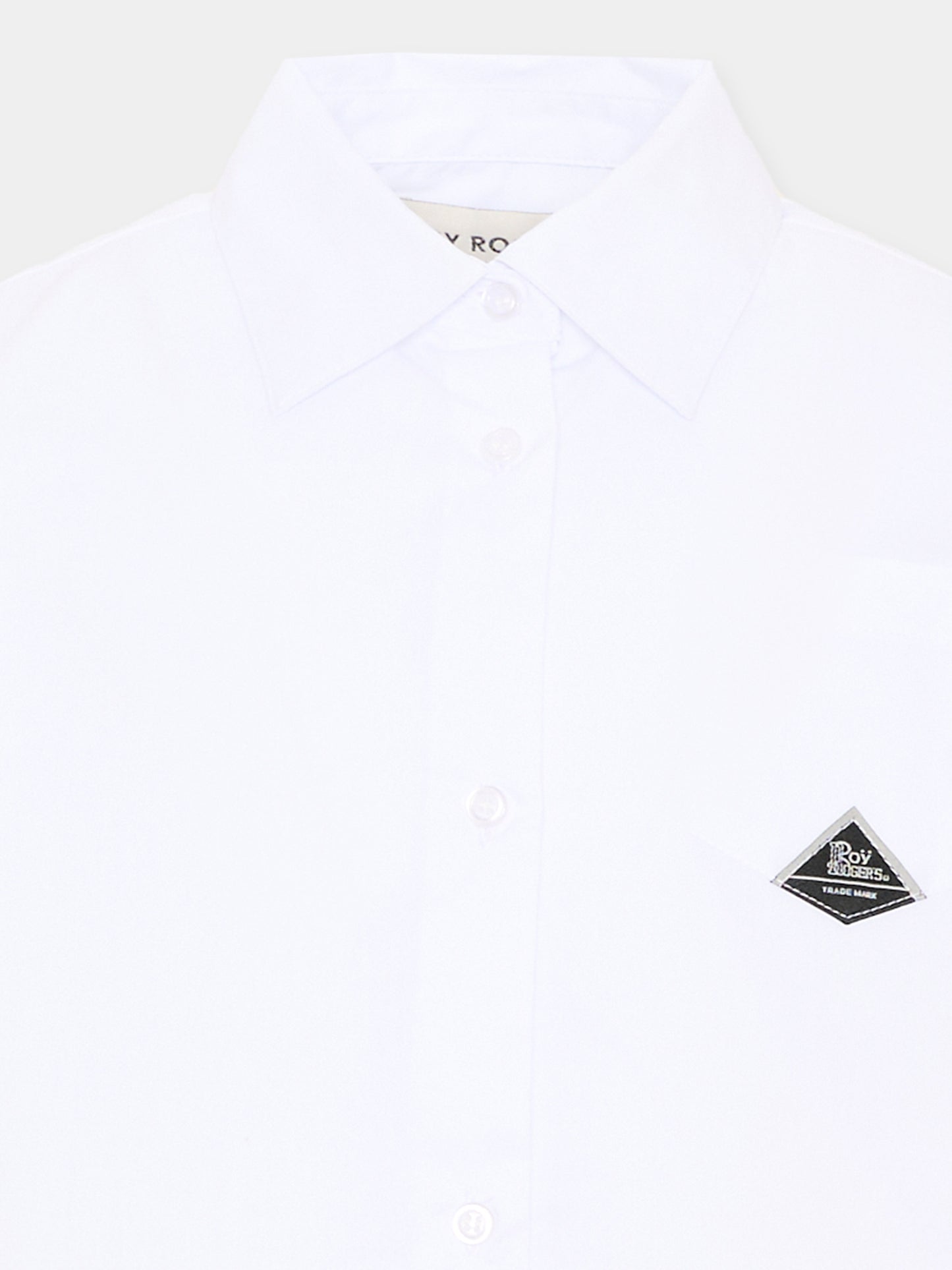 Camicia a manica lunga bianca per bambina,Roy Roger's Kids,RG195 0 113