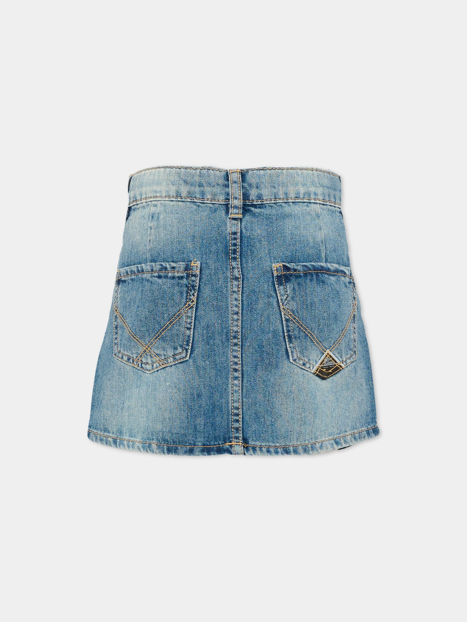Gonna denim per bambina,Roy Roger's Kids,RG198 0 7028