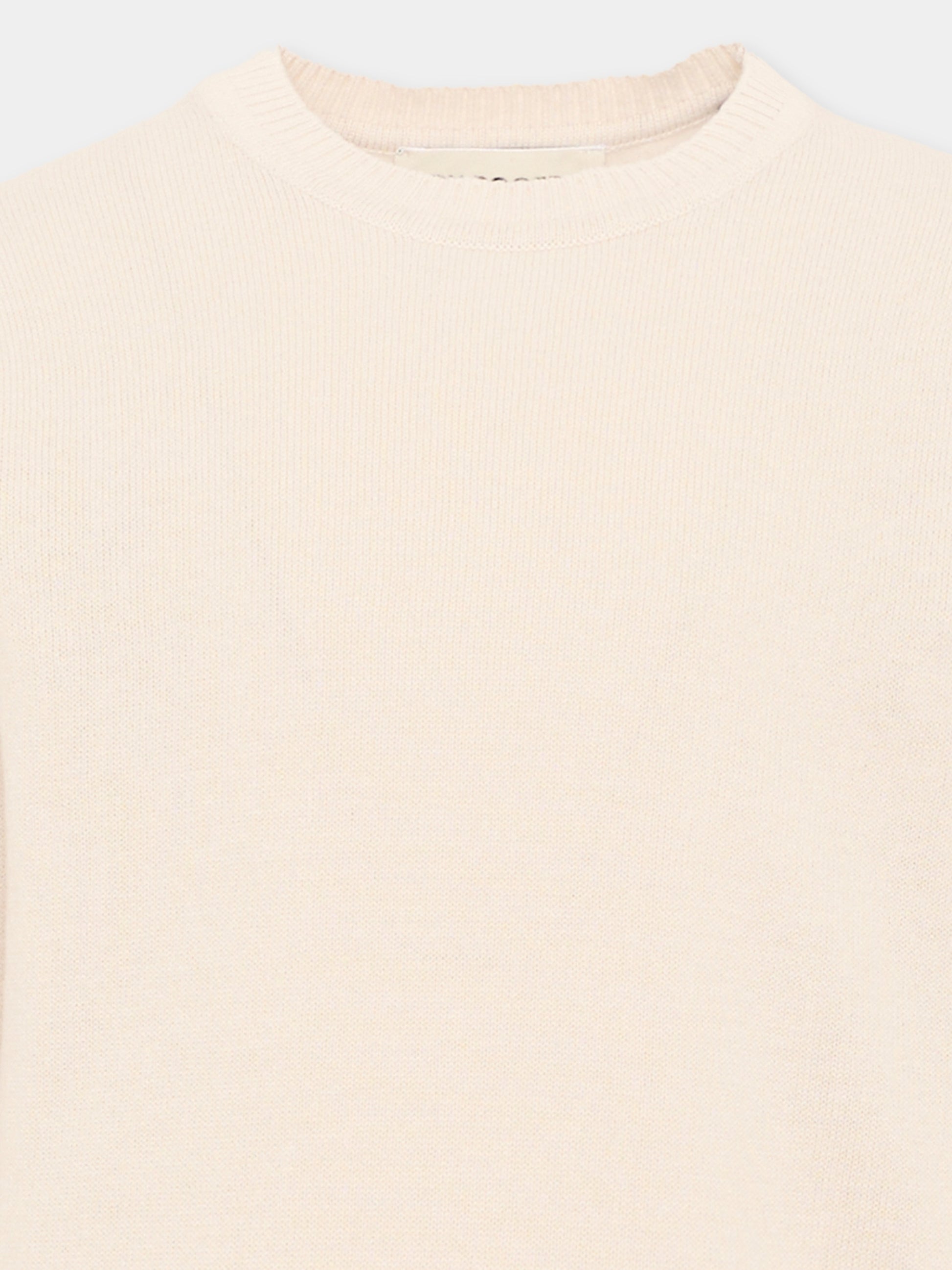 Maglione beige per bambino con patch,Roy Roger's Kids,RG109 0 421