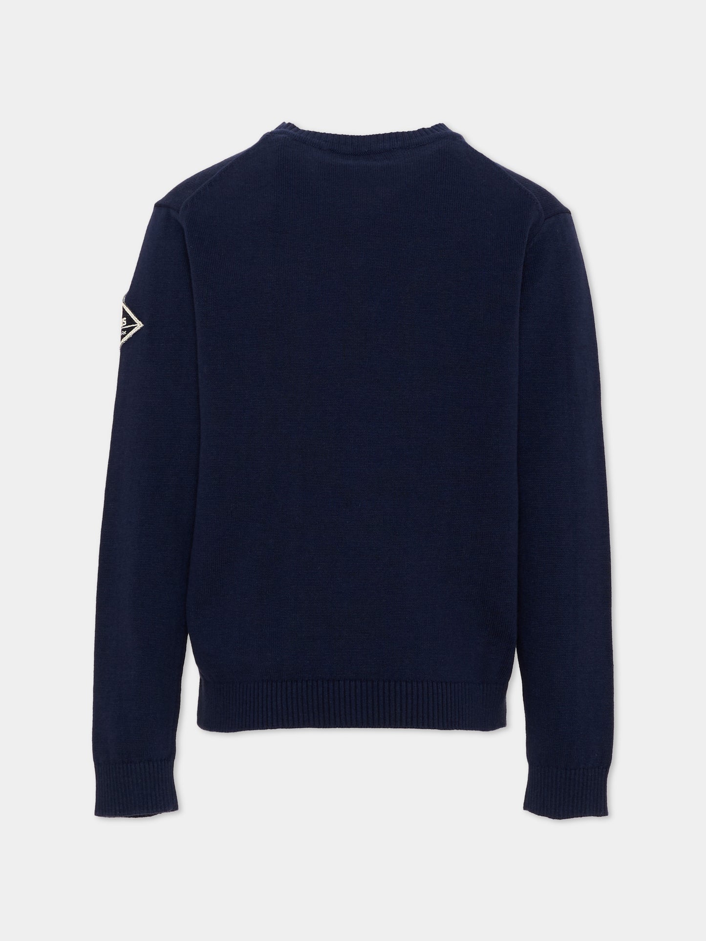 Maglione blu per bambino con logo,Roy Roger's Kids,RG109 0 3854