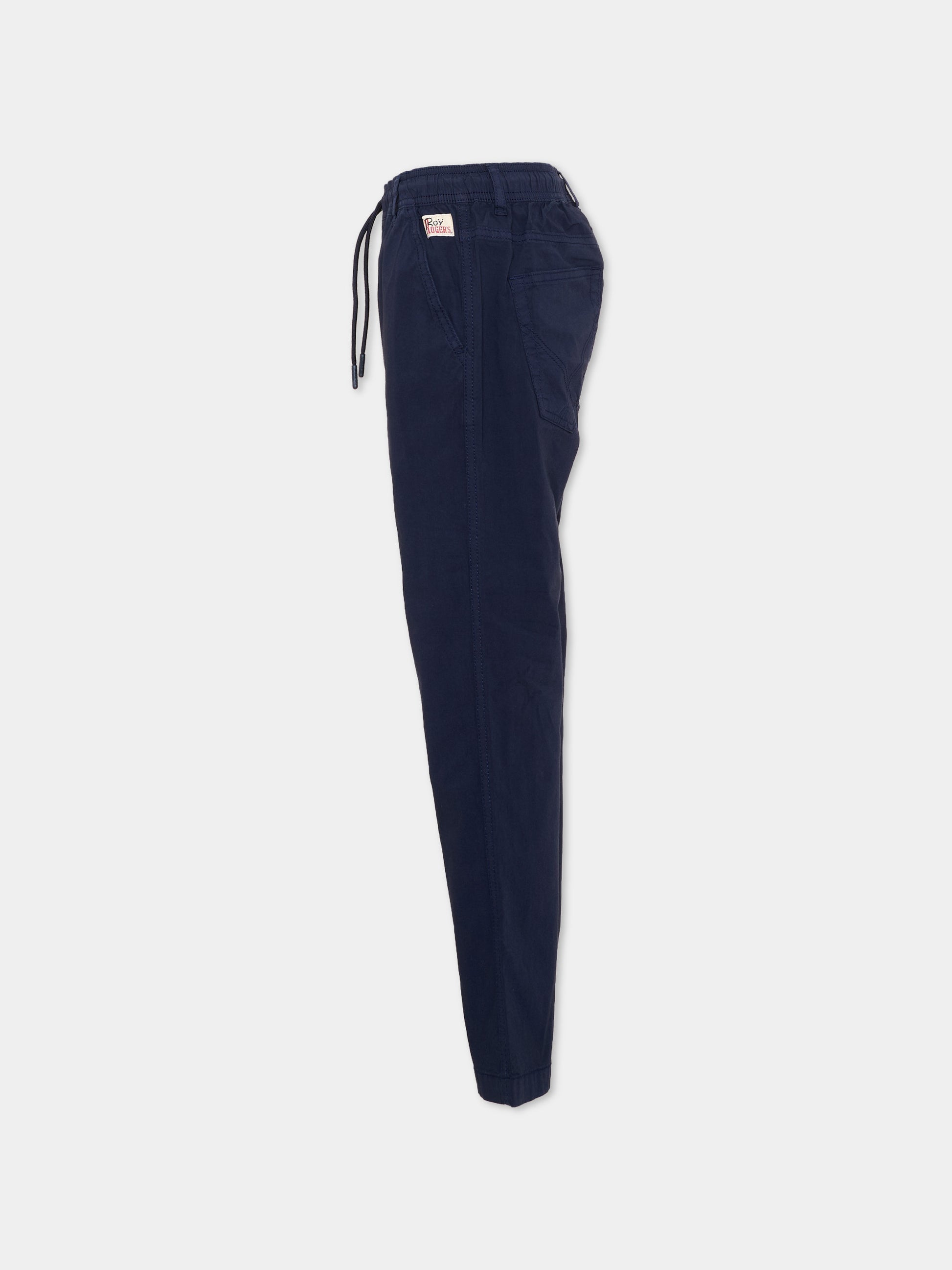 Pantaloni blu per bambino,Roy Roger's Kids,RG125 0 3854