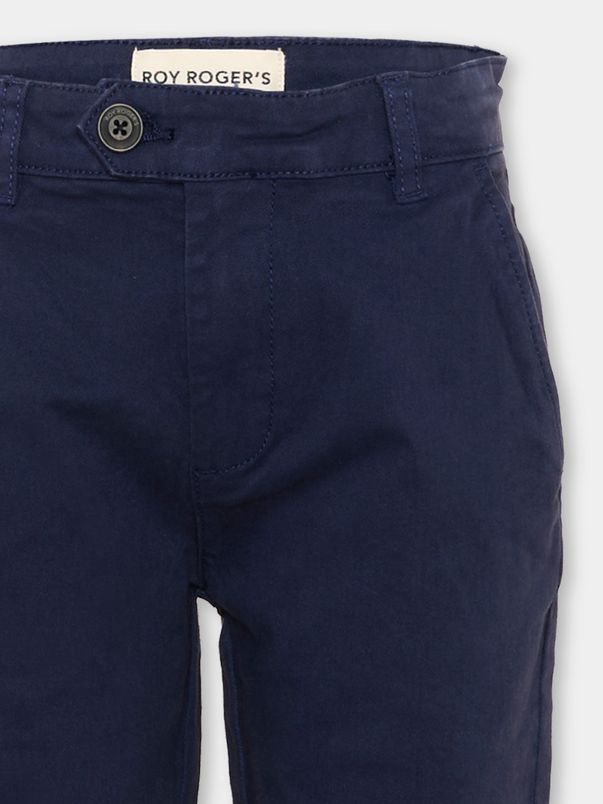 Pantalone blu per bambino tinta unita,Roy Roger's Kids,RG132 0 3854