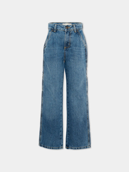 Jeans denim per bambino tasche cargo,Roy Roger's Kids,RG148 0 7028