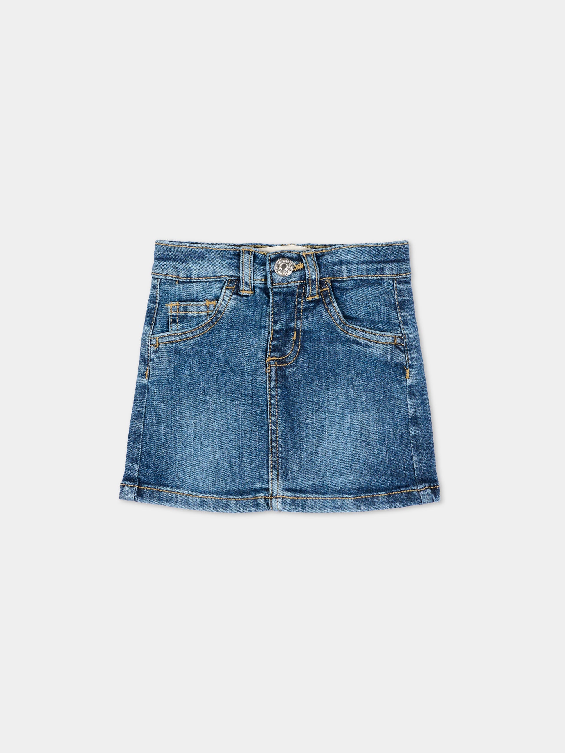 Gonna denim per neonata,Roy Roger's Kids,RG194 0 7028