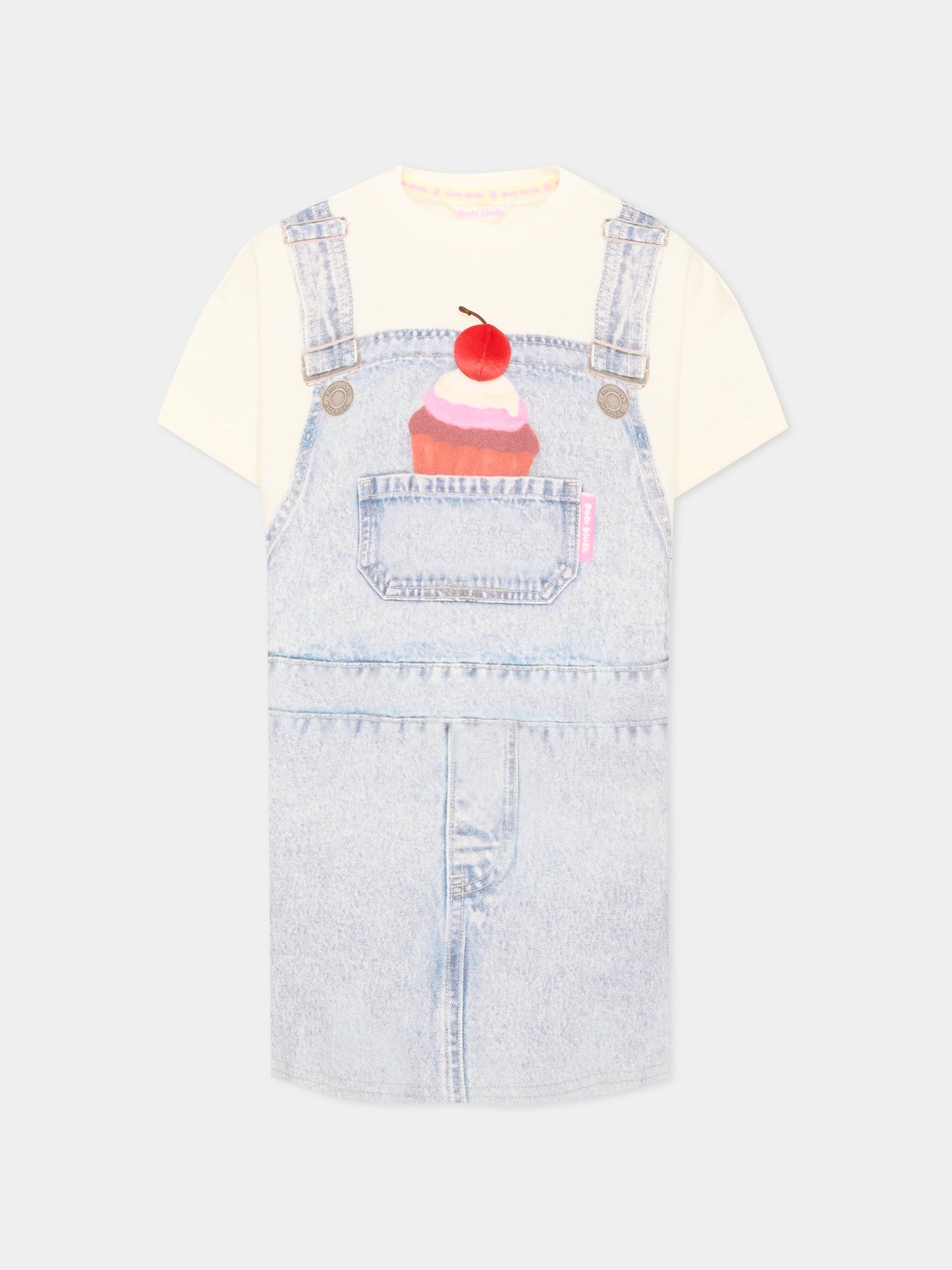 Abito avorio per bambina cupcake,Poco Blush,SS26111