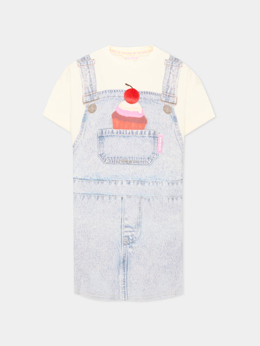 Abito avorio per bambina cupcake,Poco Blush,SS26111