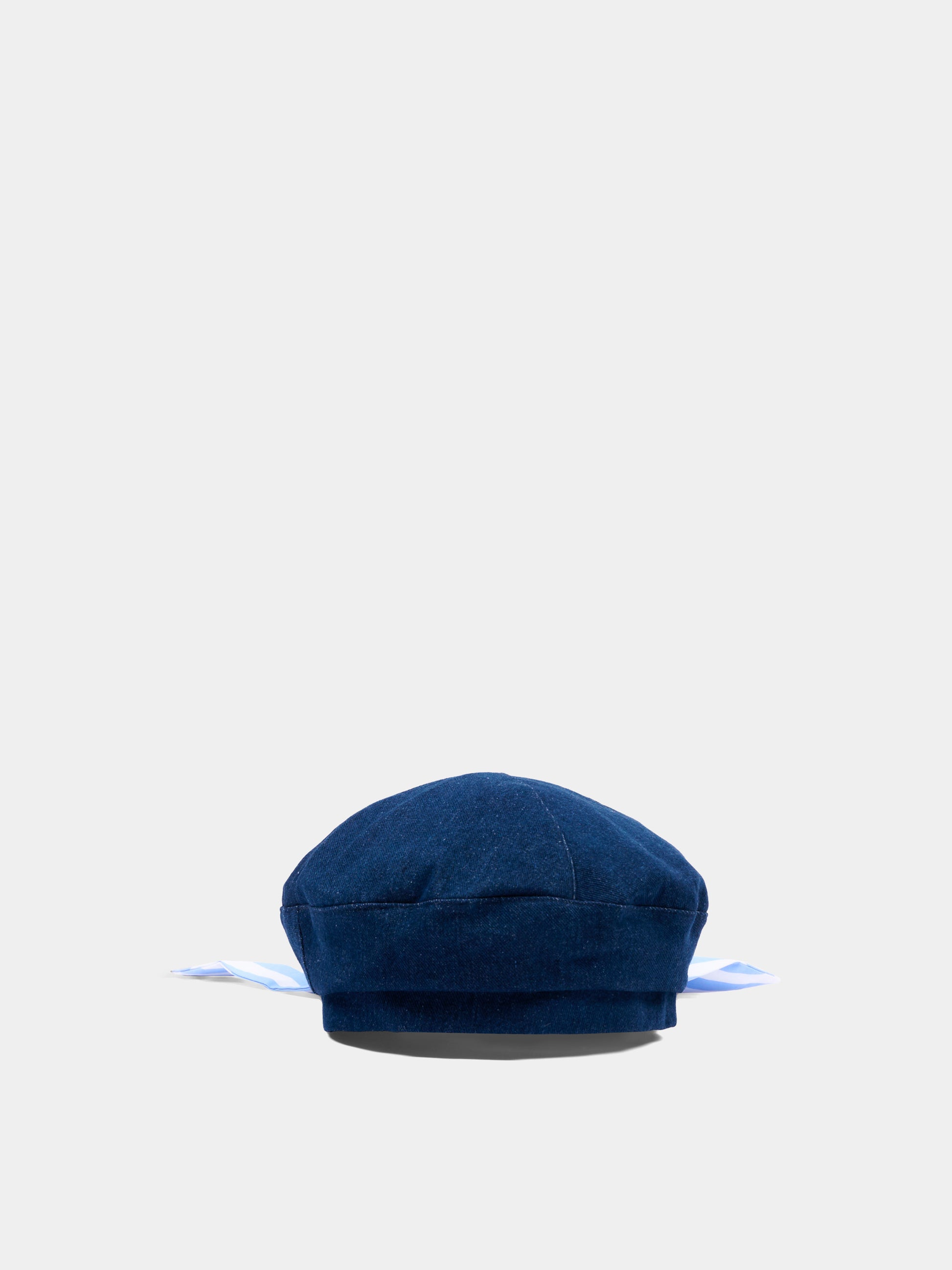 Cappello blu per bambina con fiocco,Poco Blush,SS262A06