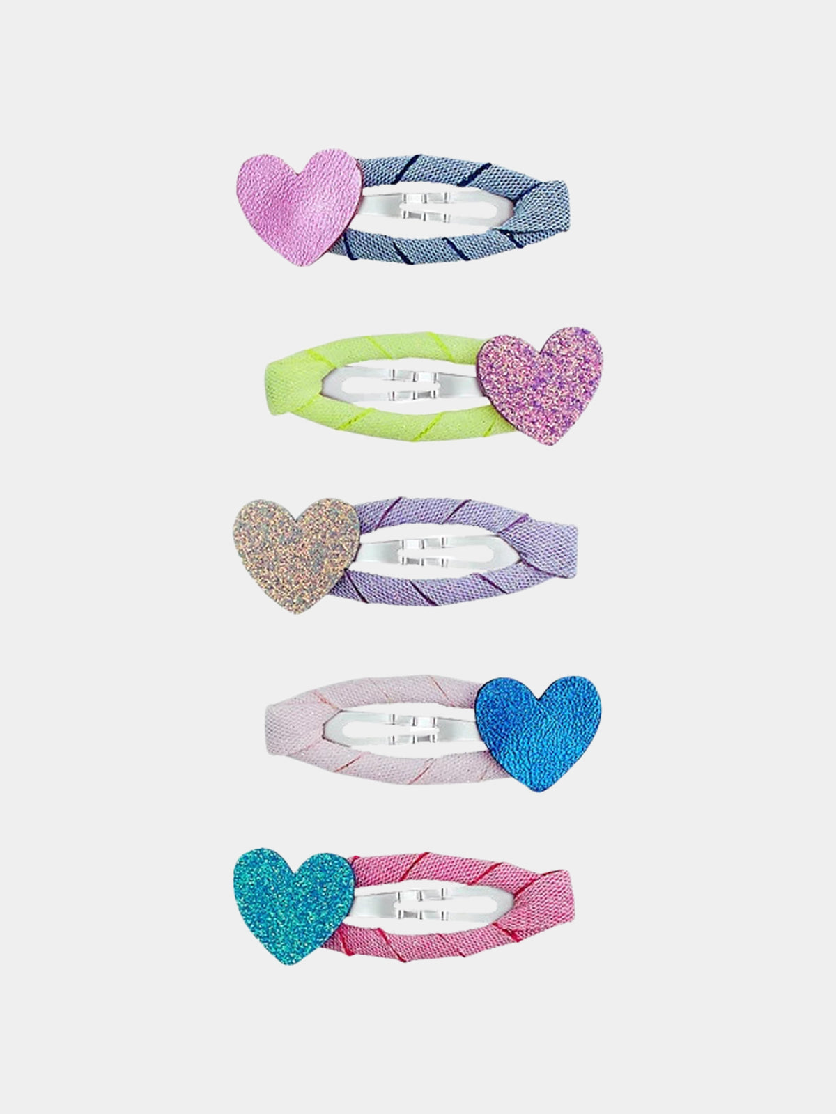 Multicolor hairpin set for Girl with hearts
