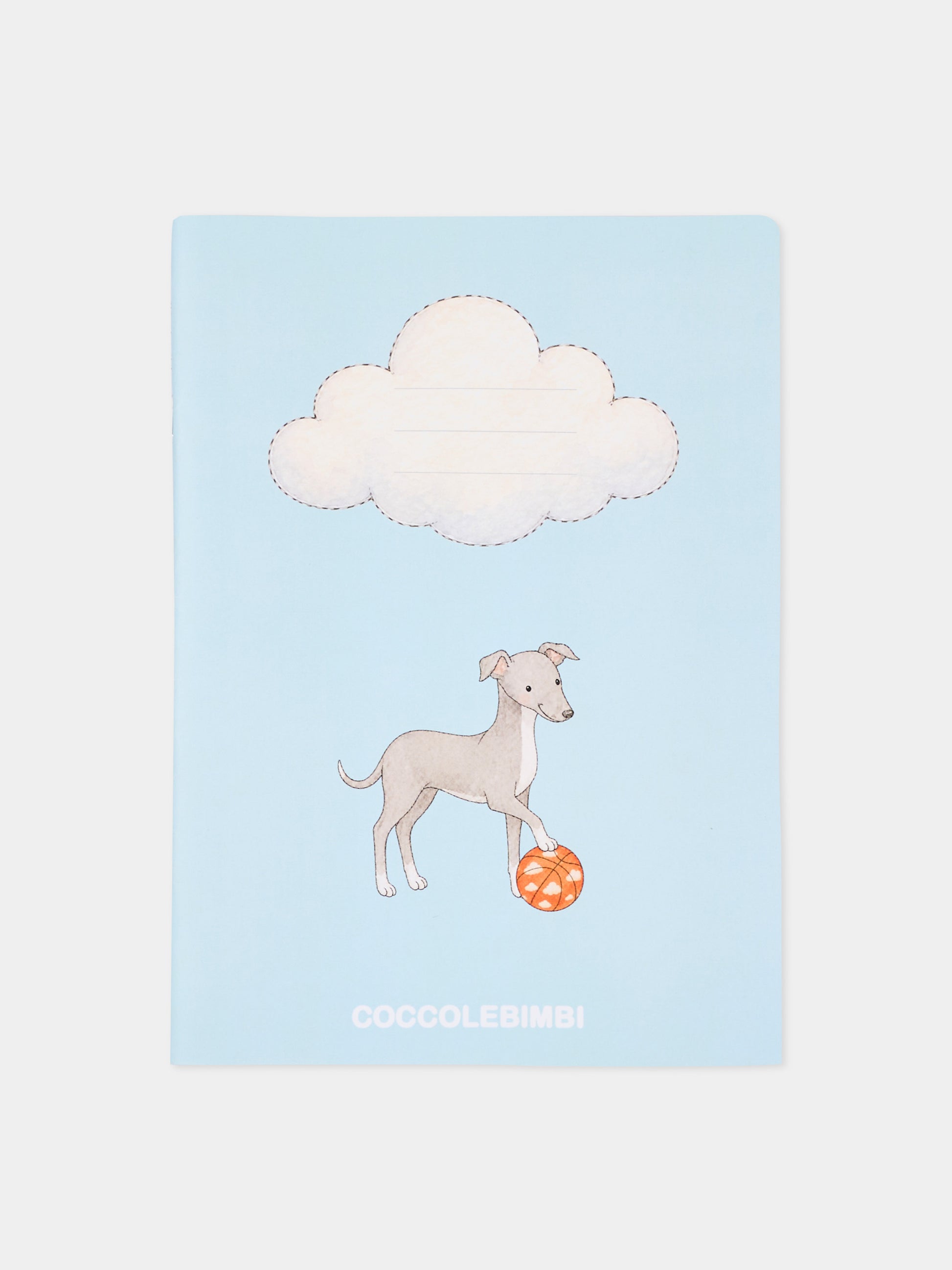 Quaderno celeste per bambini con cane,Kartos,CB01055301Q