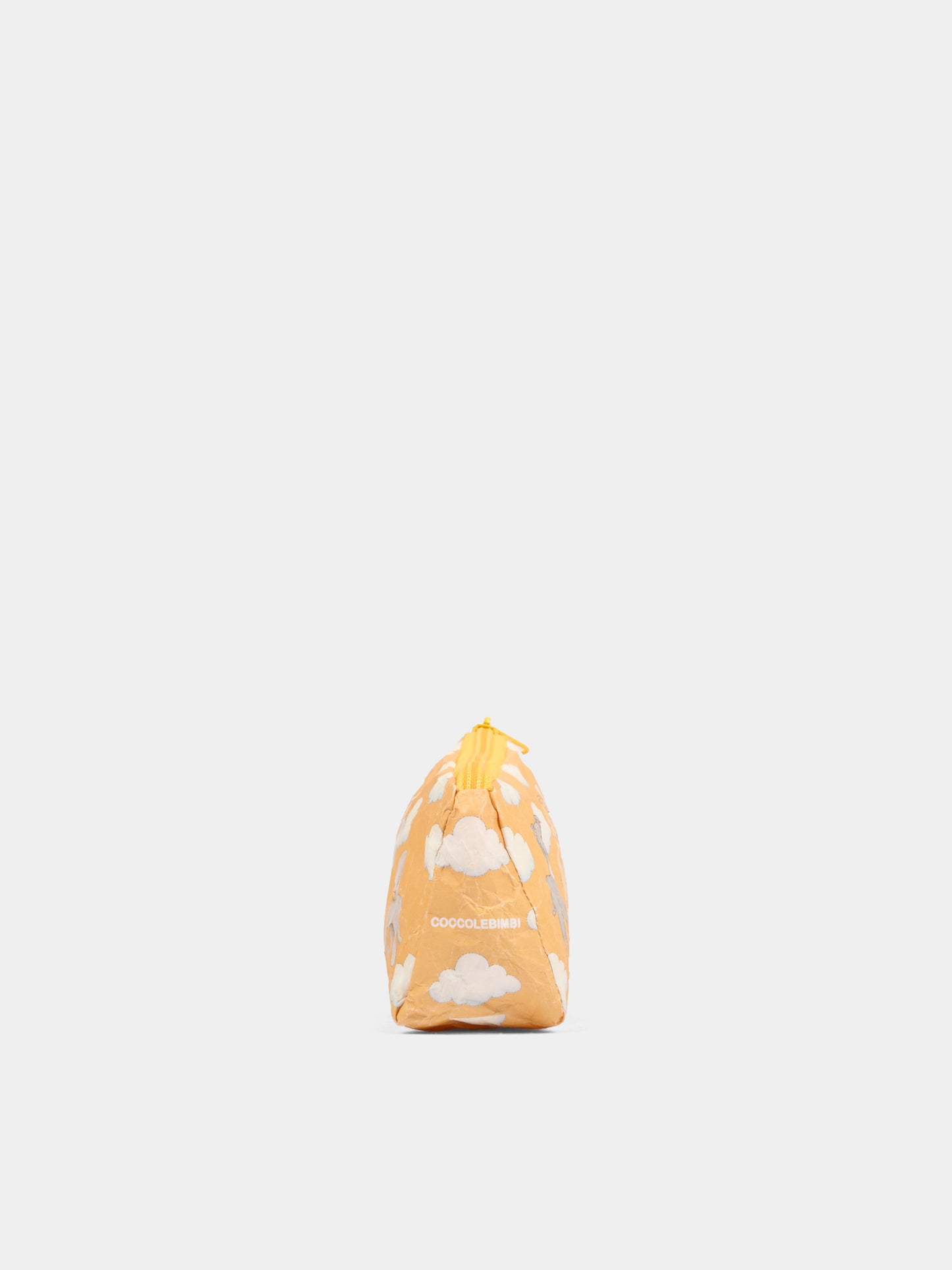Astuccio giallo per bambini con cani