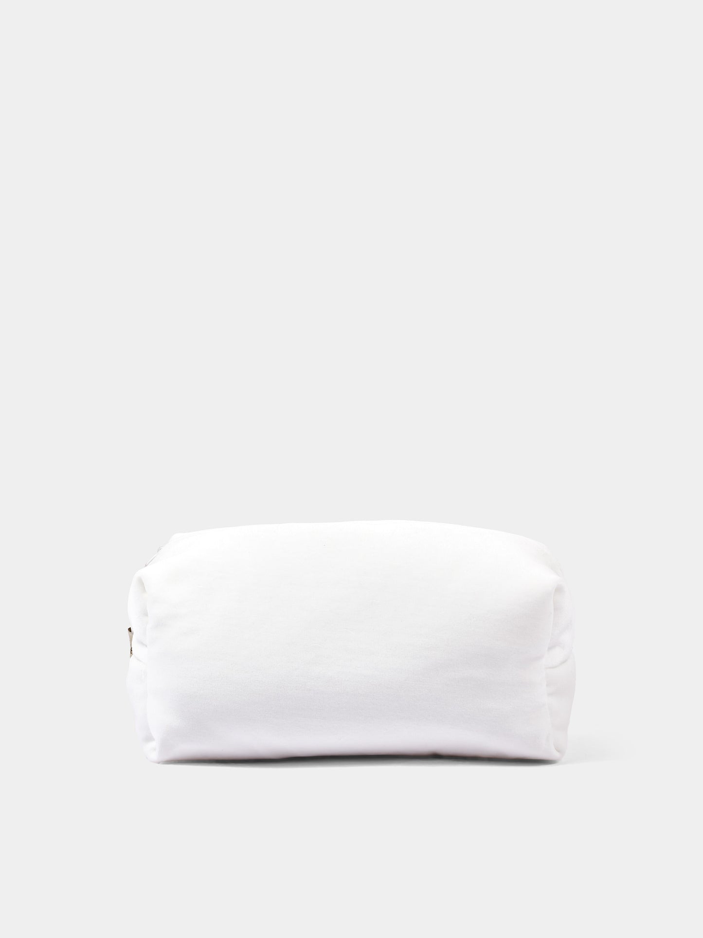 Pochette bianca per neonato in ciniglia con orsetto,Le Boo Beebè,CBR040 20