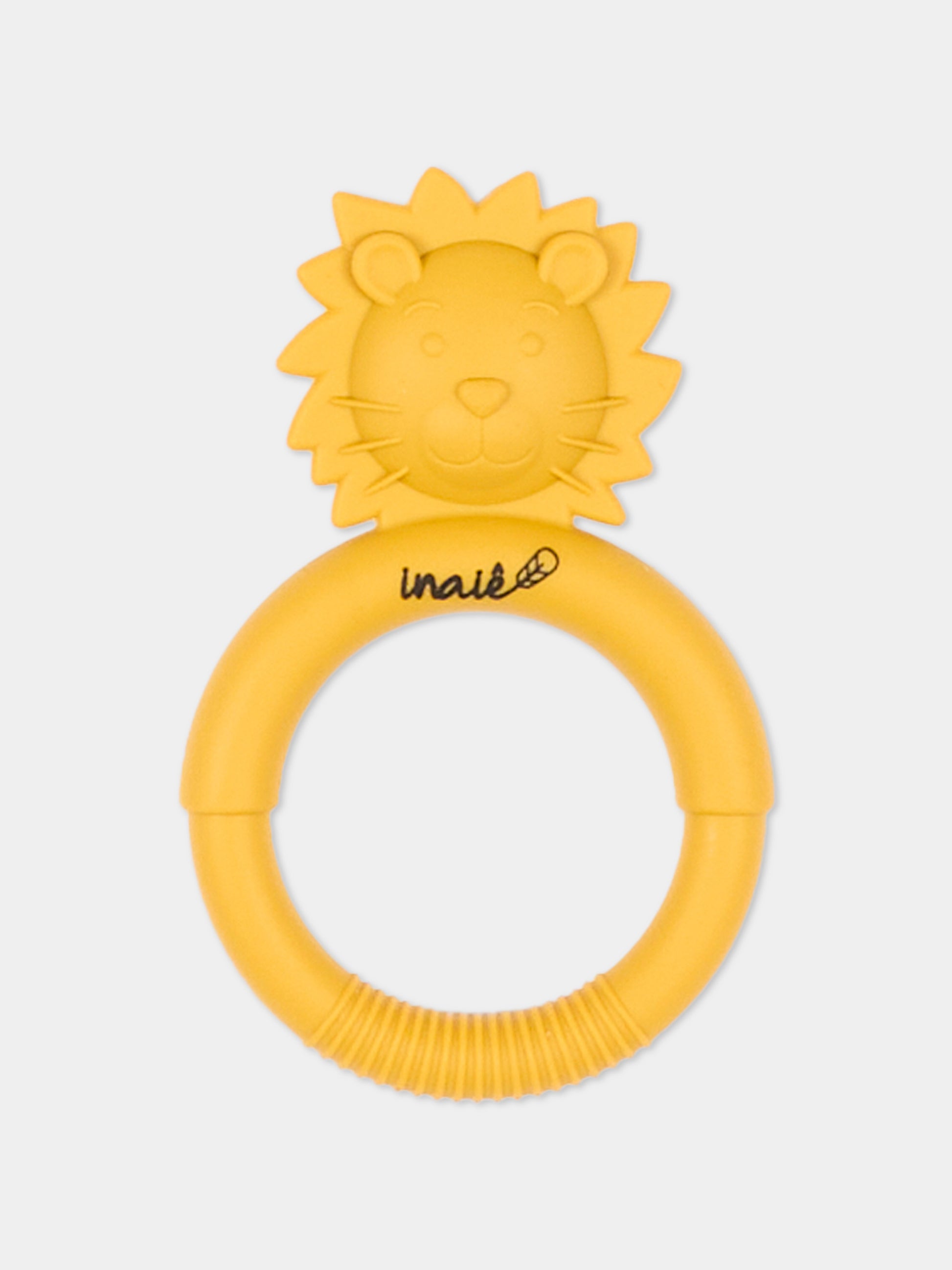 Massaggiagengive giallo per neonati con leone,Inaiê ,MRD L MOS